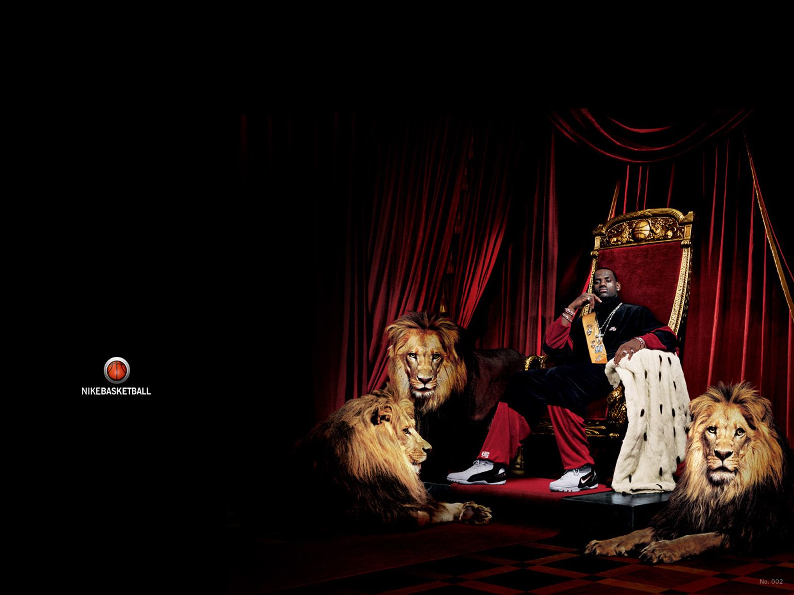 LeBron James re con leoni, 1600x1200 HD Ready, Notebook Gaming