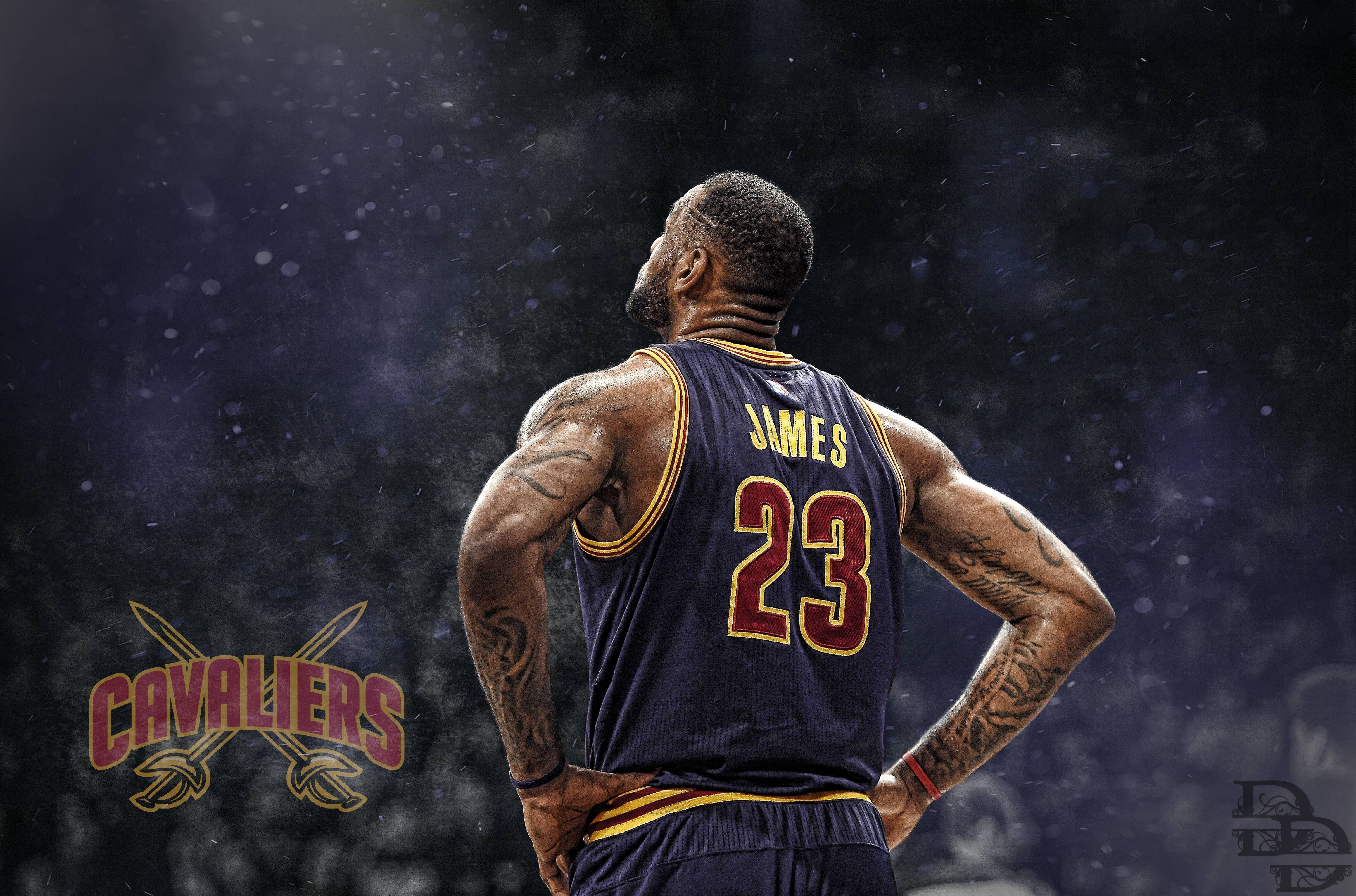 LeBron James Cavaliers maglia 23, 4853x3208 UHD, Monitor 4K