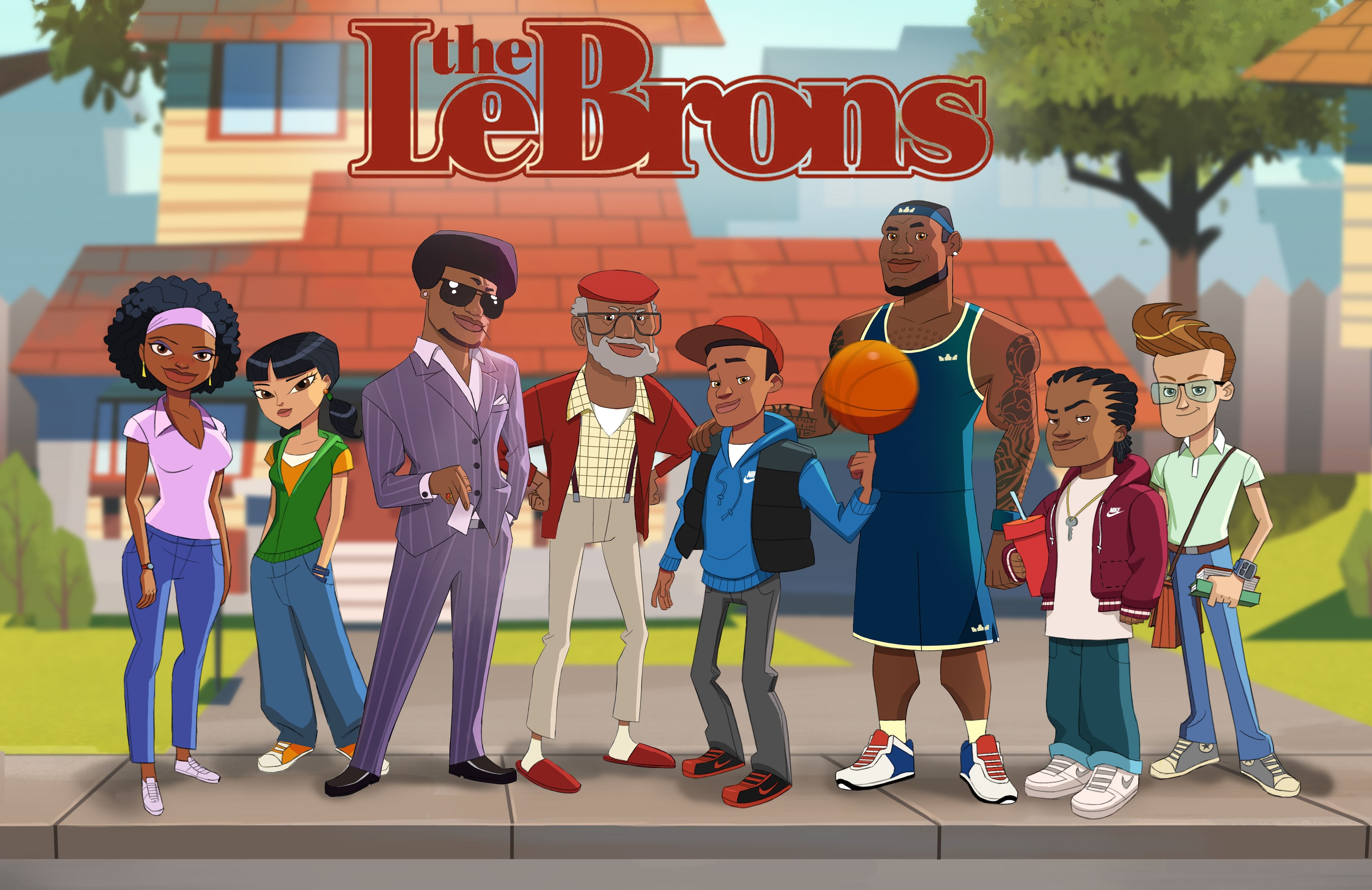 Cartoon LeBrons personaggi animati, 4624x3000 4K Ultra HD, Monitor 4K