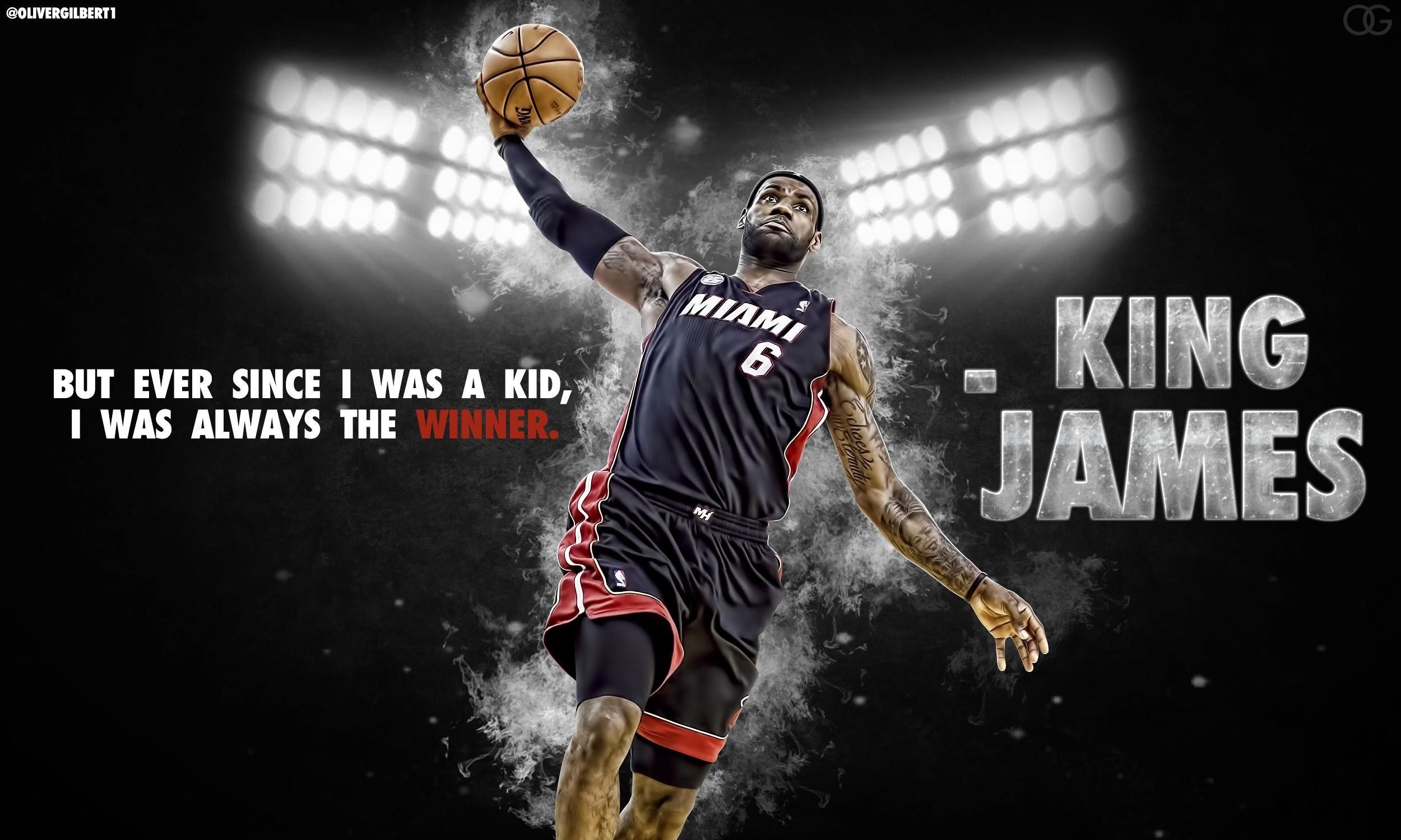 LeBron James Miami Heat, 2500x1500 alta risoluzione, PC Desktop