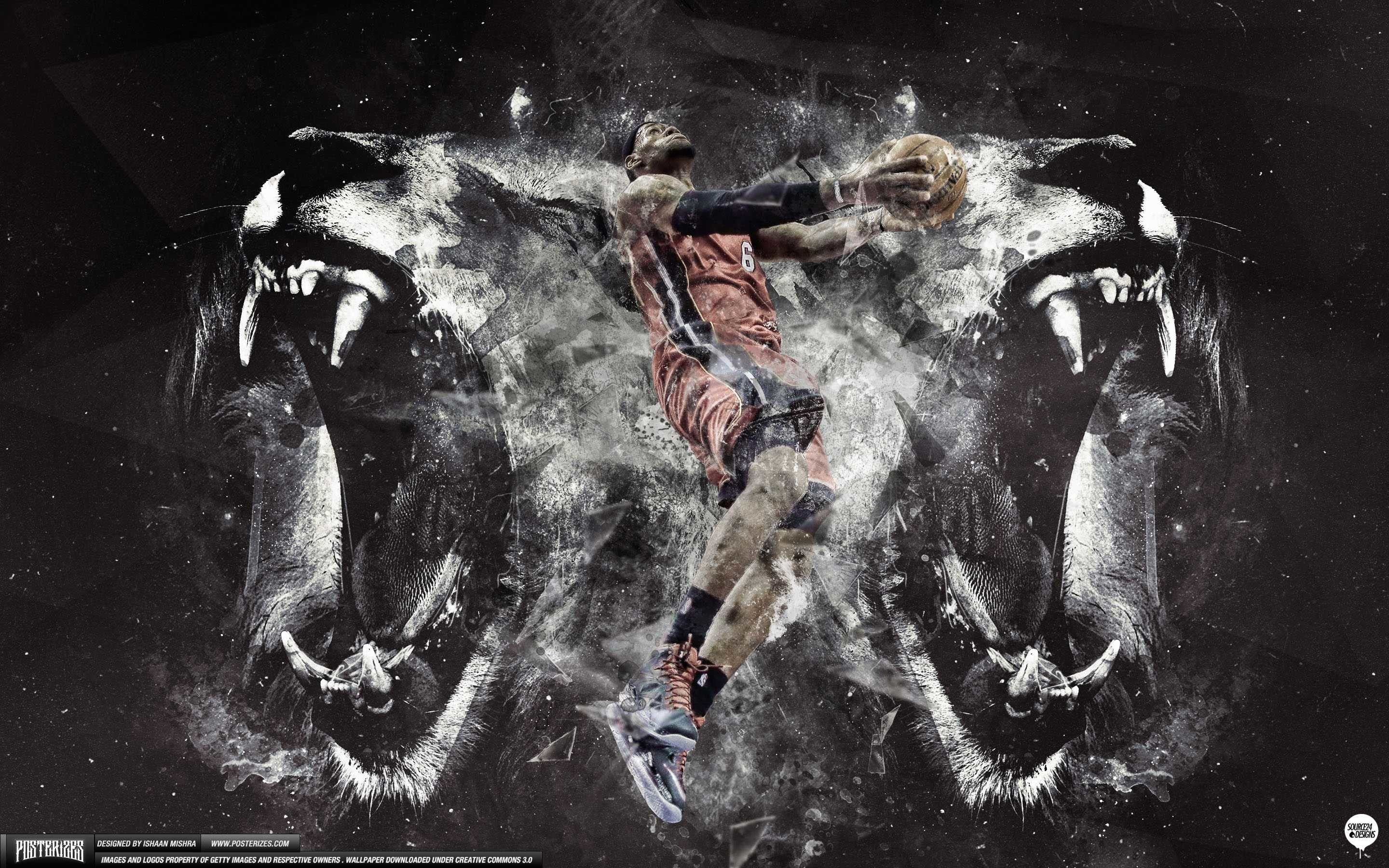 LeBron James con leoni, 2880x1800 WQXGA, Desktop