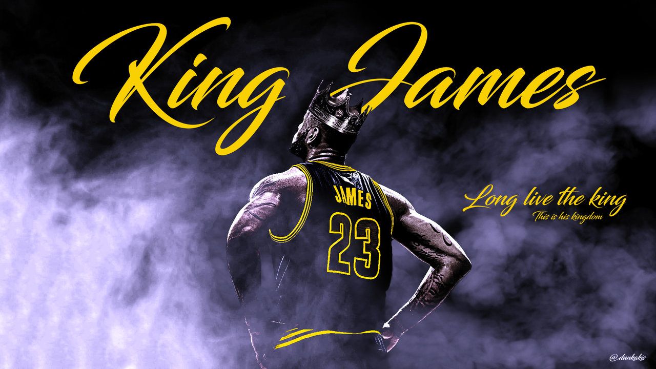 LeBron James corona King James, NBA, 1280x720 HD, Desktop