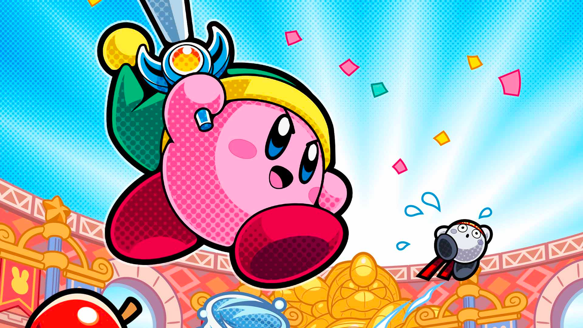Kirby con spada, 1920x1080 Full HD, Desktop
