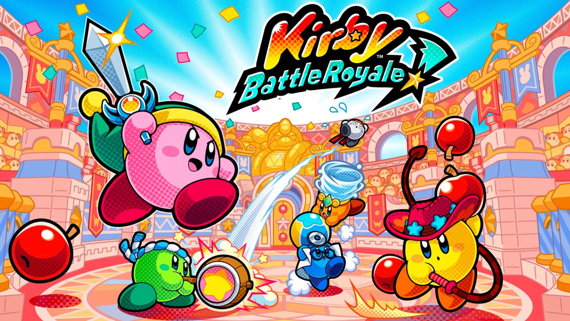 Kirby Battle Royale personaggi, 1920x1080 Full HD 1080p, Laptop