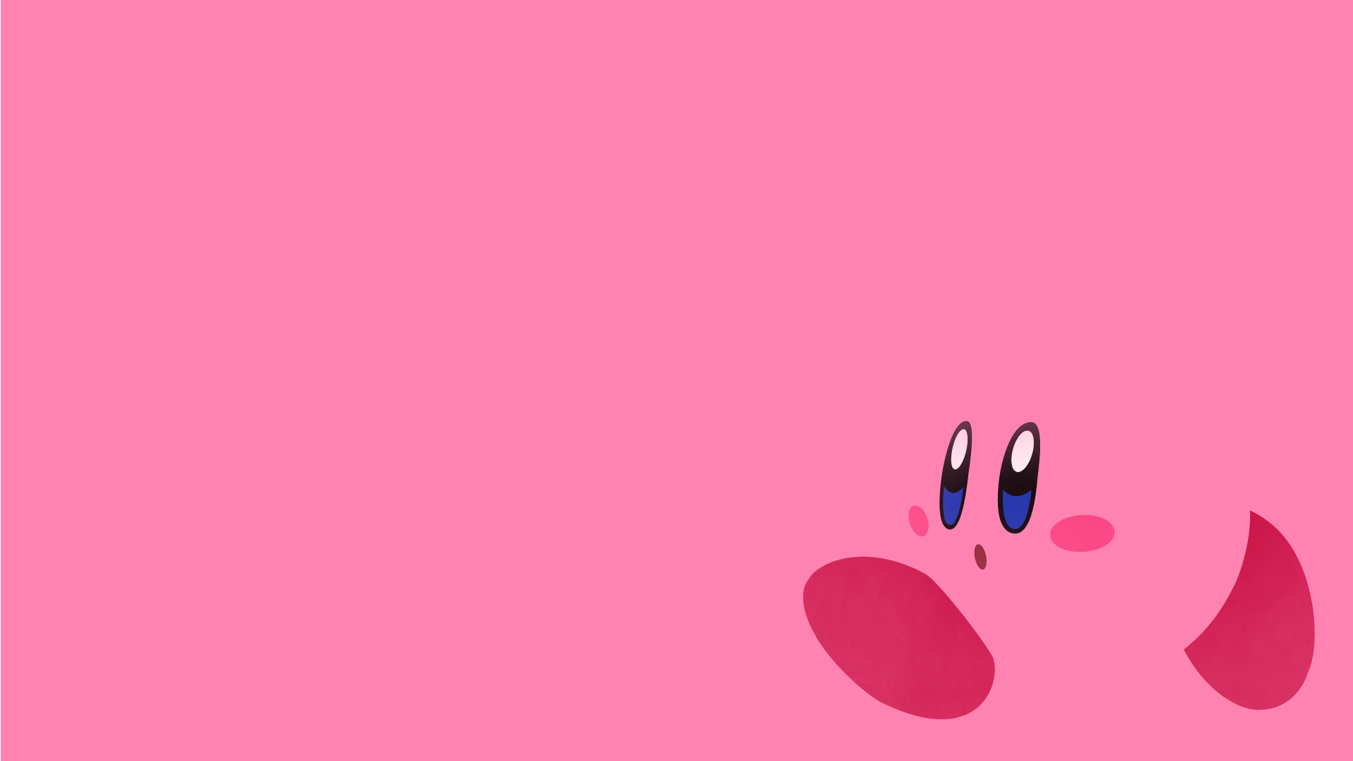 Kirby sfondo rosa, 1920x1080 Full HD 1080p, PC