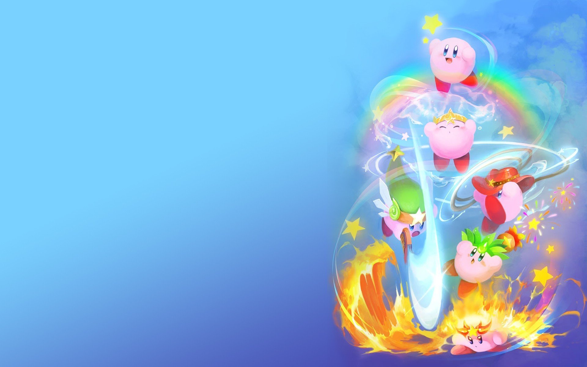 Kirby con spada e poteri, 1920x1200 Full HD+ WUXGA, PC