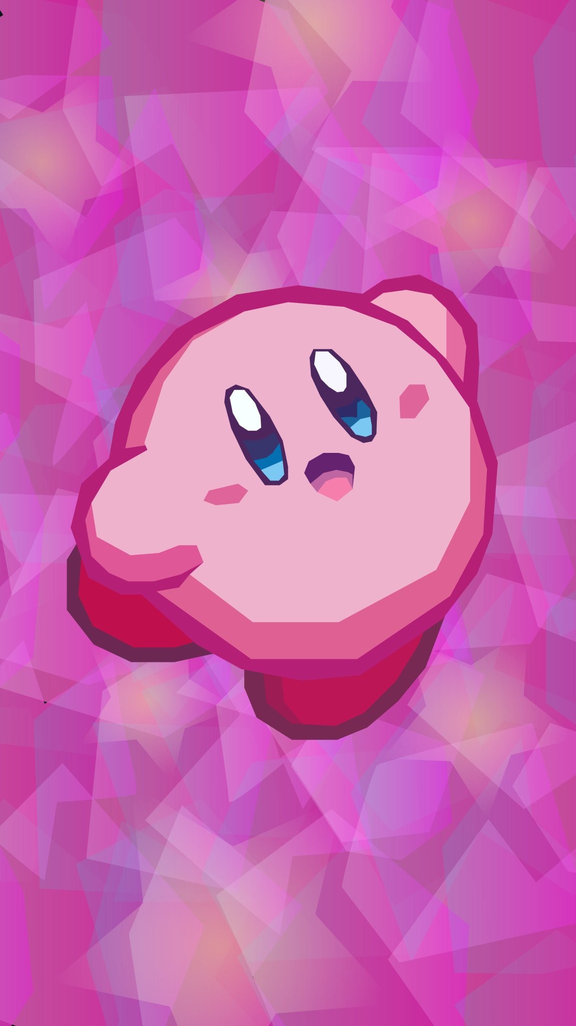 Kirby su sfondo rosa, 1151x2048 Verticale, OnePlus