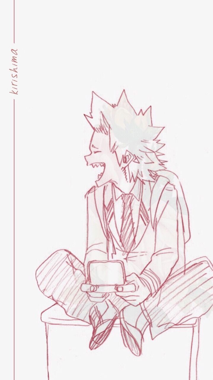 Kirishima manga schizzo rosa, 719x1280 Full HD Verticale, iPhone