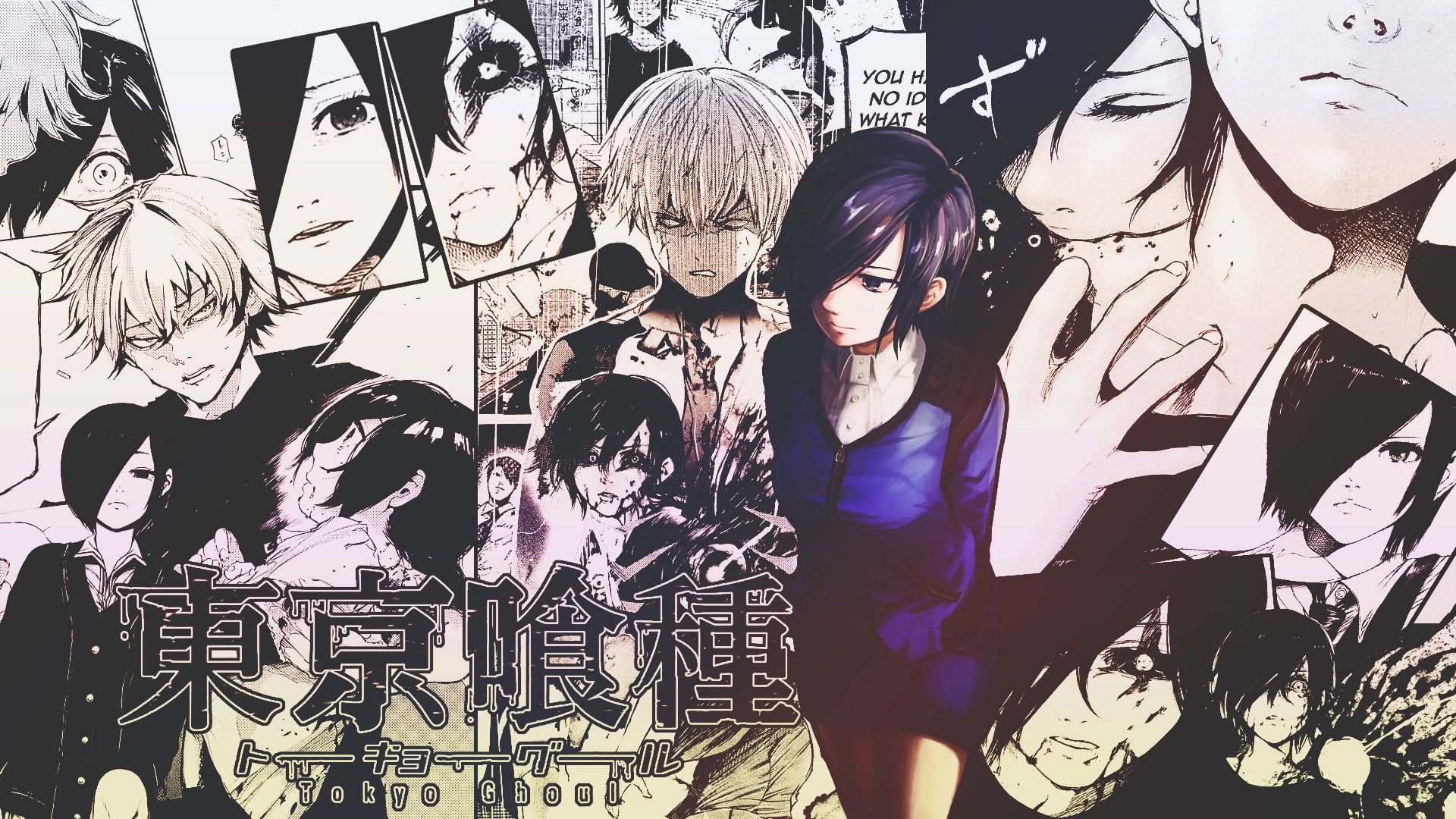 Touka Kirishima Tokyo Ghoul manga, 1920x1080 Full HD 1080p, PC Desktop