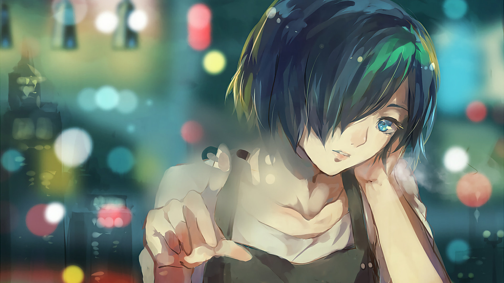 Touka Kirishima manga anime, 1920x1080 Full HD, Desktop
