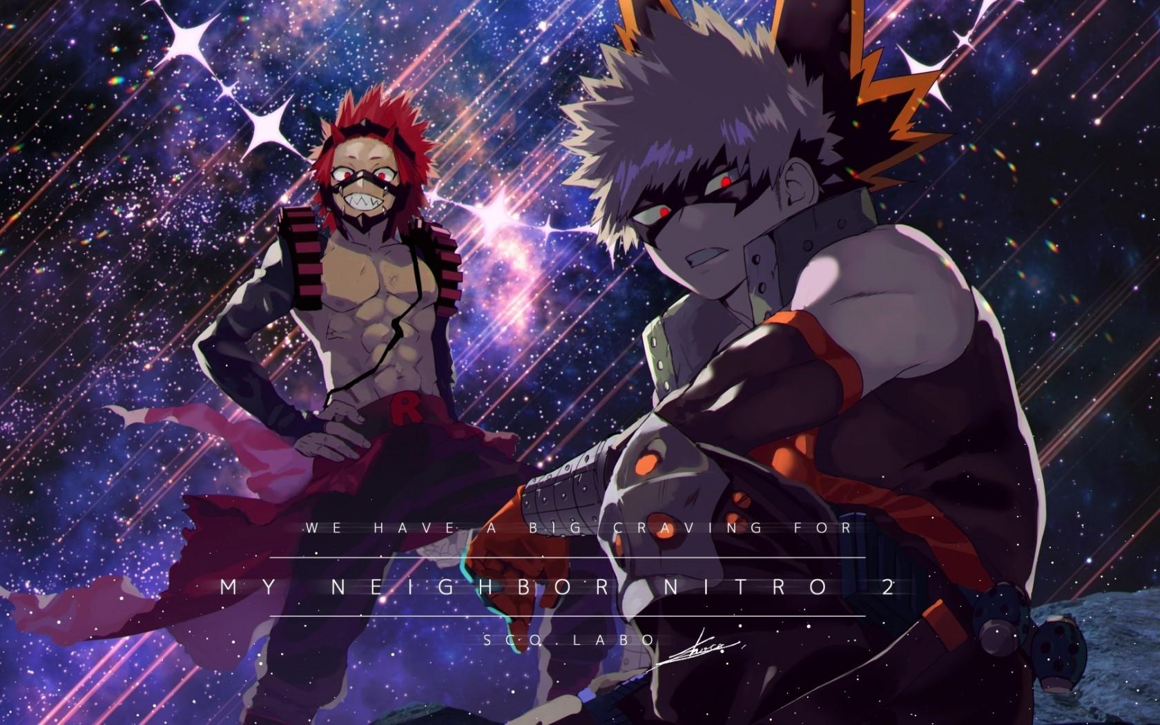 Kirishima e Bakugo My Hero Academia, 1680x1050 900p, Desktop