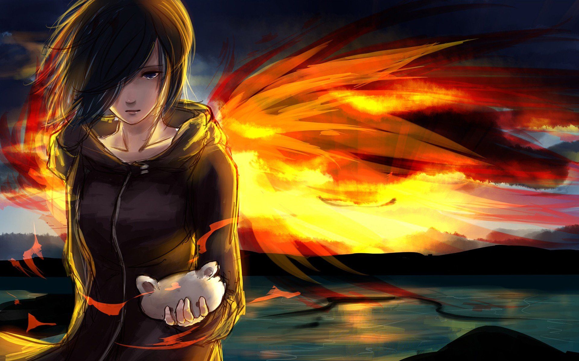 Kirishima Touka, Tokyo Ghoul, manga, anime, 1920x1200 WUXGA, PC