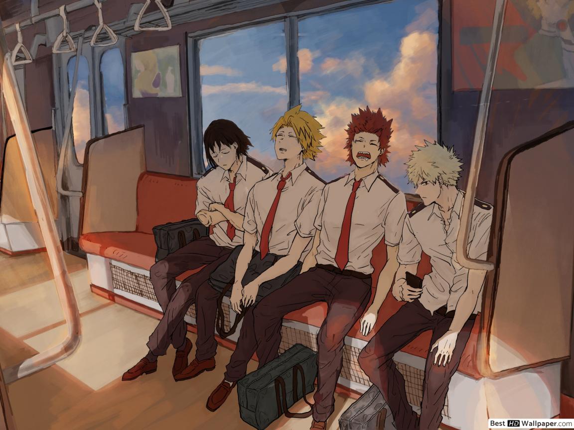 My Hero Academia treno manga, 1152x864 HD, Desktop