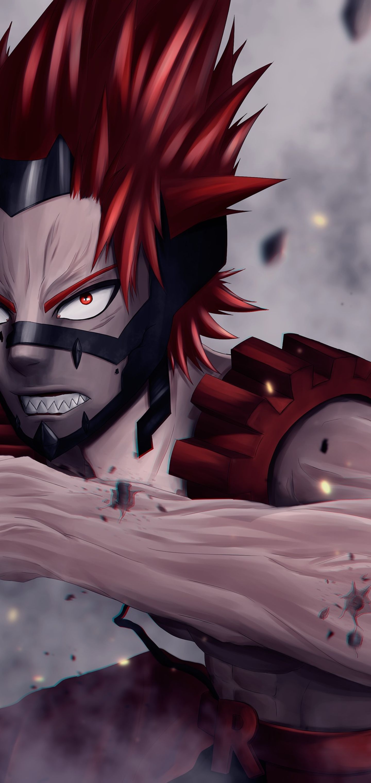 Eijiro Kirishima My Hero Academia manga, 1440x3040 Verticale, Samsung Galaxy