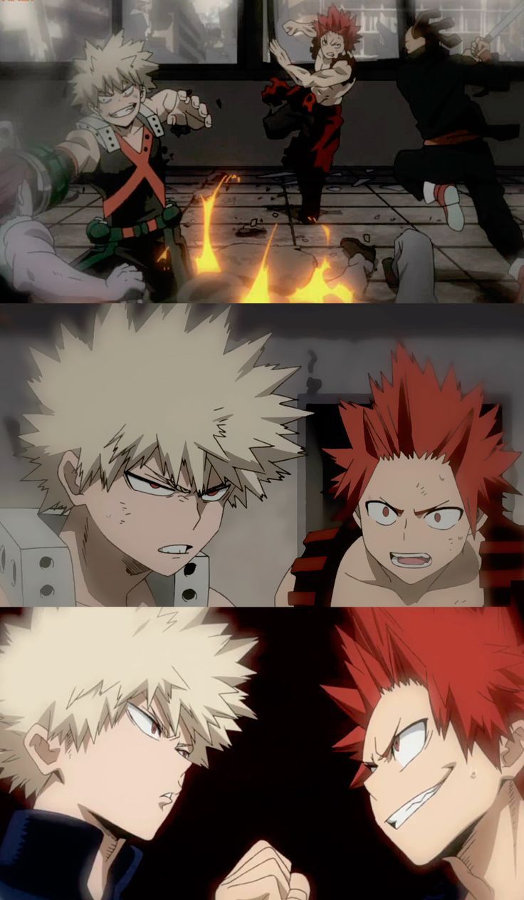 Bakugo e Kirishima manga, 736x1264 Full HD Verticale, Smartphone