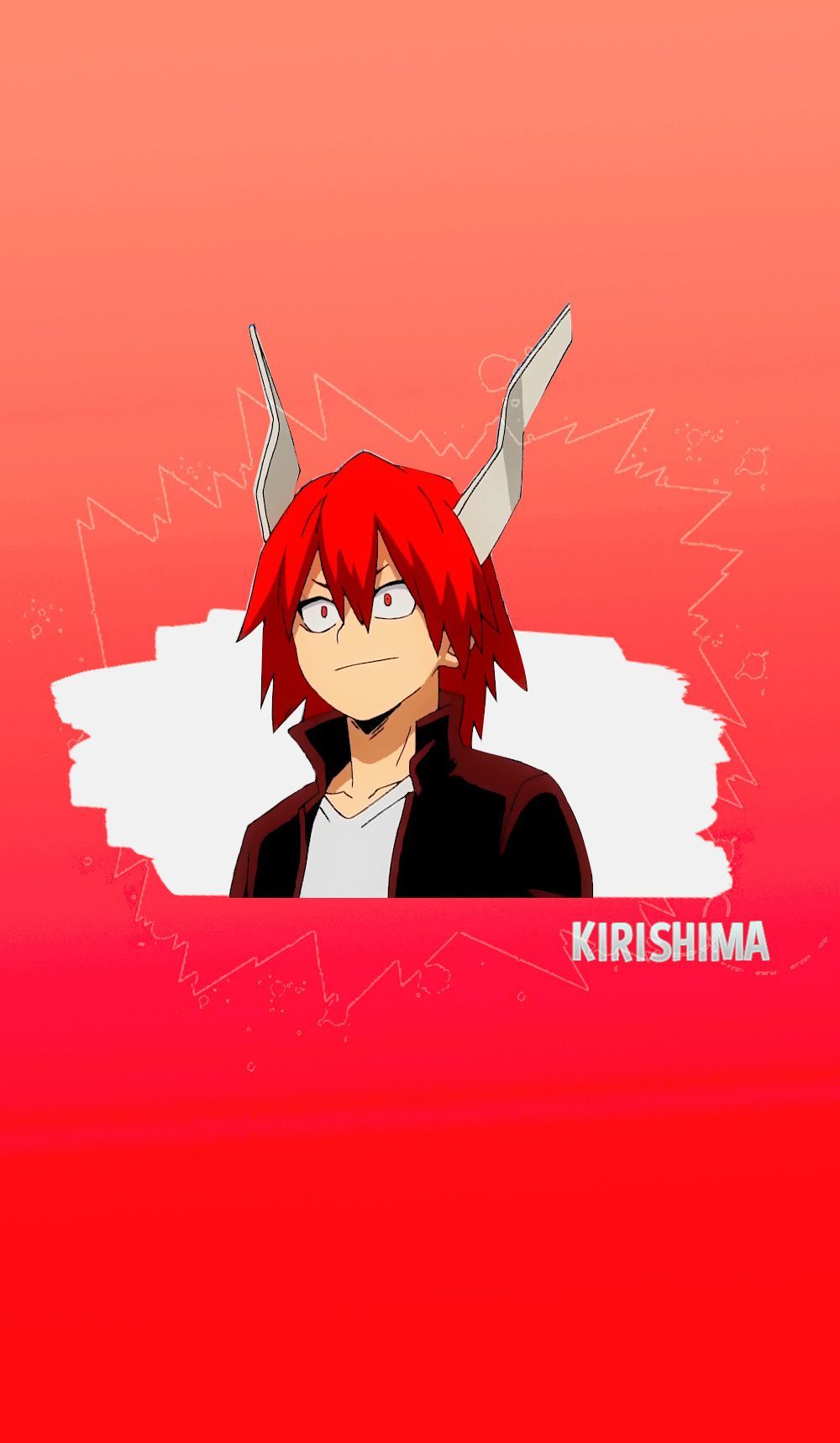Kirishima manga My Hero Academia, 1000x1718 Full HD Verticale, Smartphone