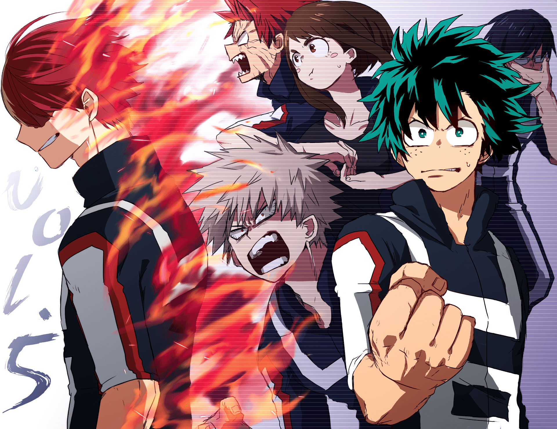 My Hero Academia personaggi manga, 1920x1481 Full HD+, Desktop