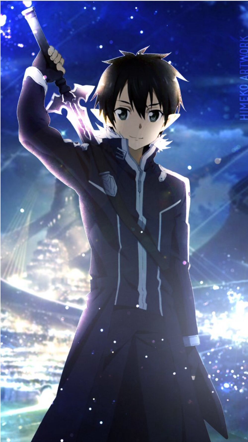 Kirito Sword Art Online, 999x1781 Full HD Verticale, iPhone