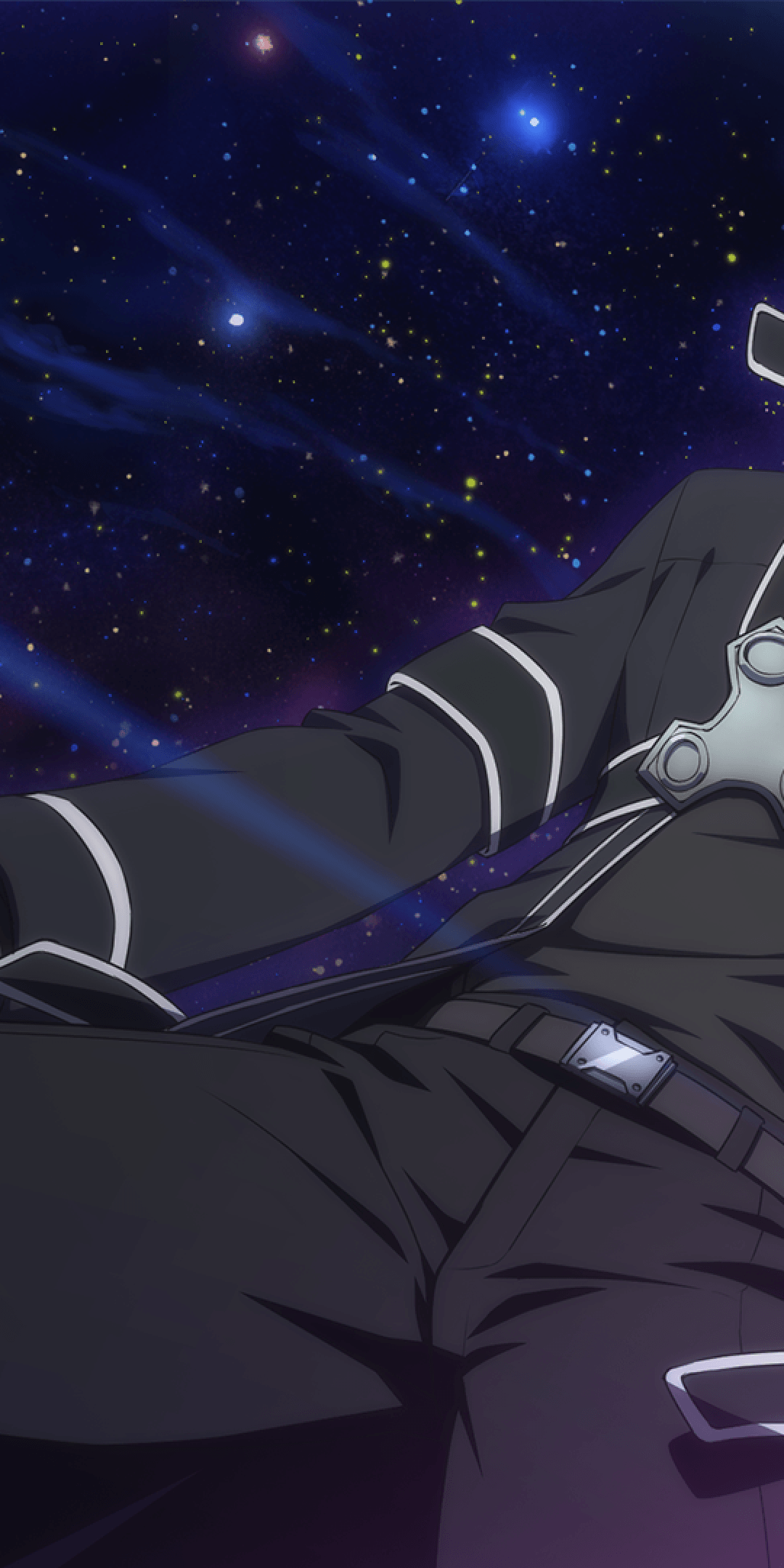 Kirito Sword Art Online notturno, 1080x2160 Verticale, Telefono