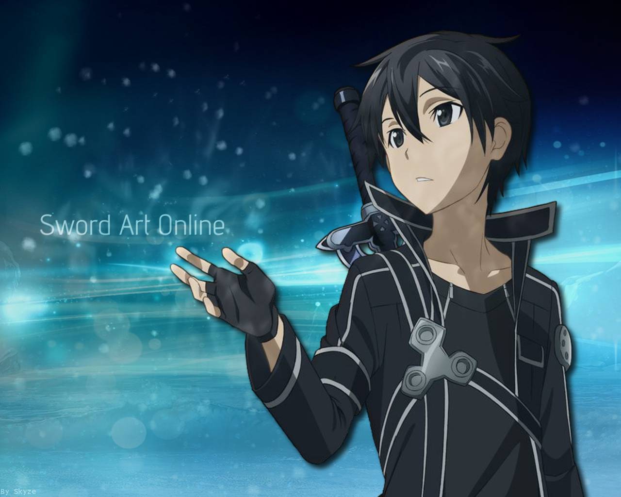 Kirito Sword Art Online, 1280x1024 HD, Desktop