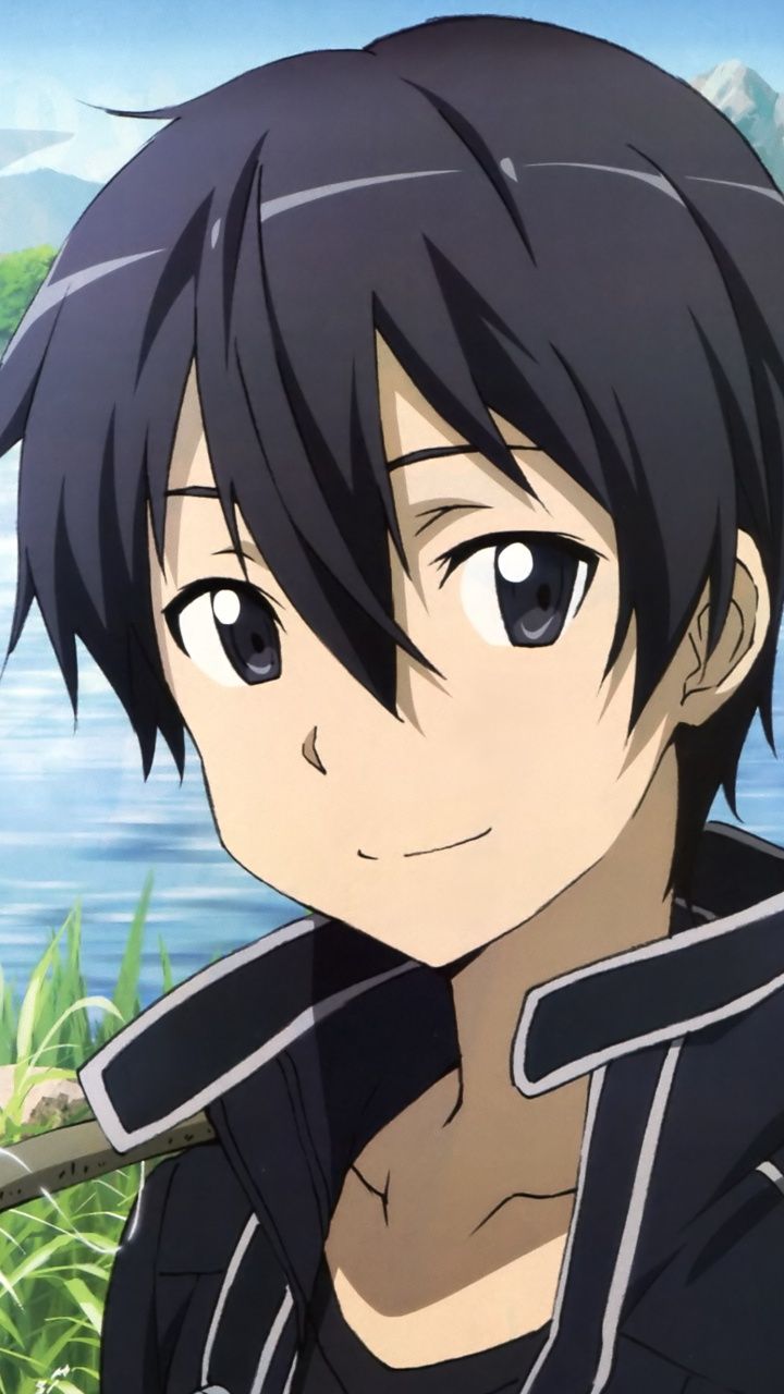 Kirito Sword Art Online anime, 720x1280 Verticale, Mobile