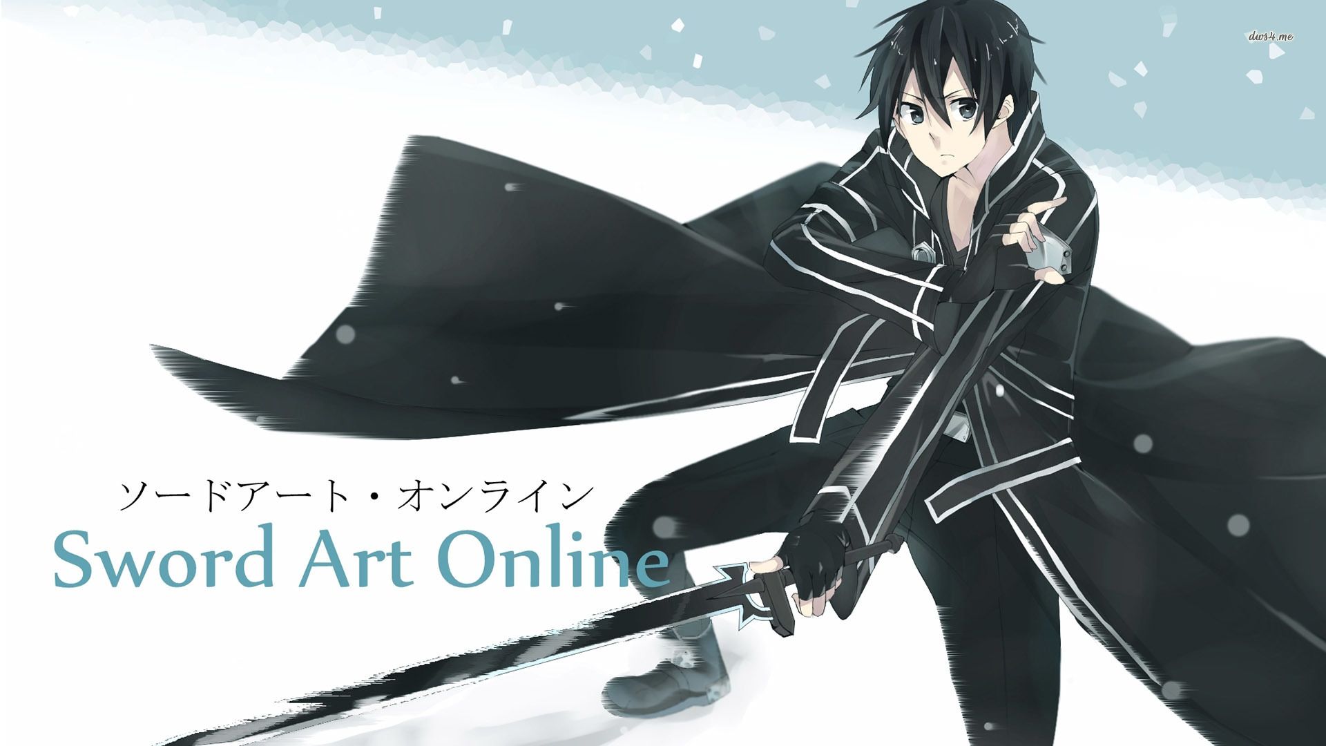 Kirito Sword Art Online neve, 1920x1080 1080p, PC