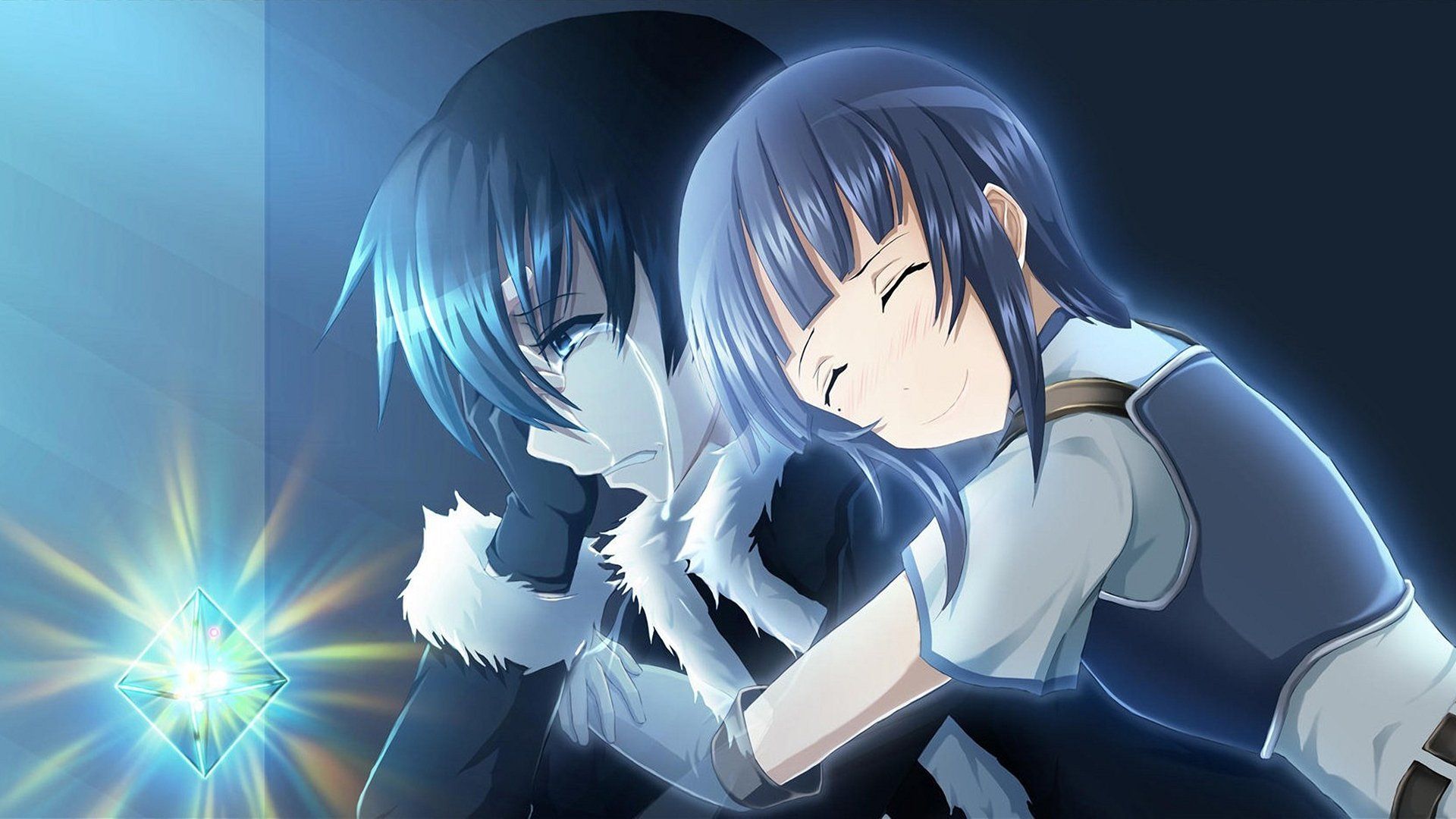 Sachi e Kirito, Sword Art Online, 1920x1080 Full HD 1080p, Desktop
