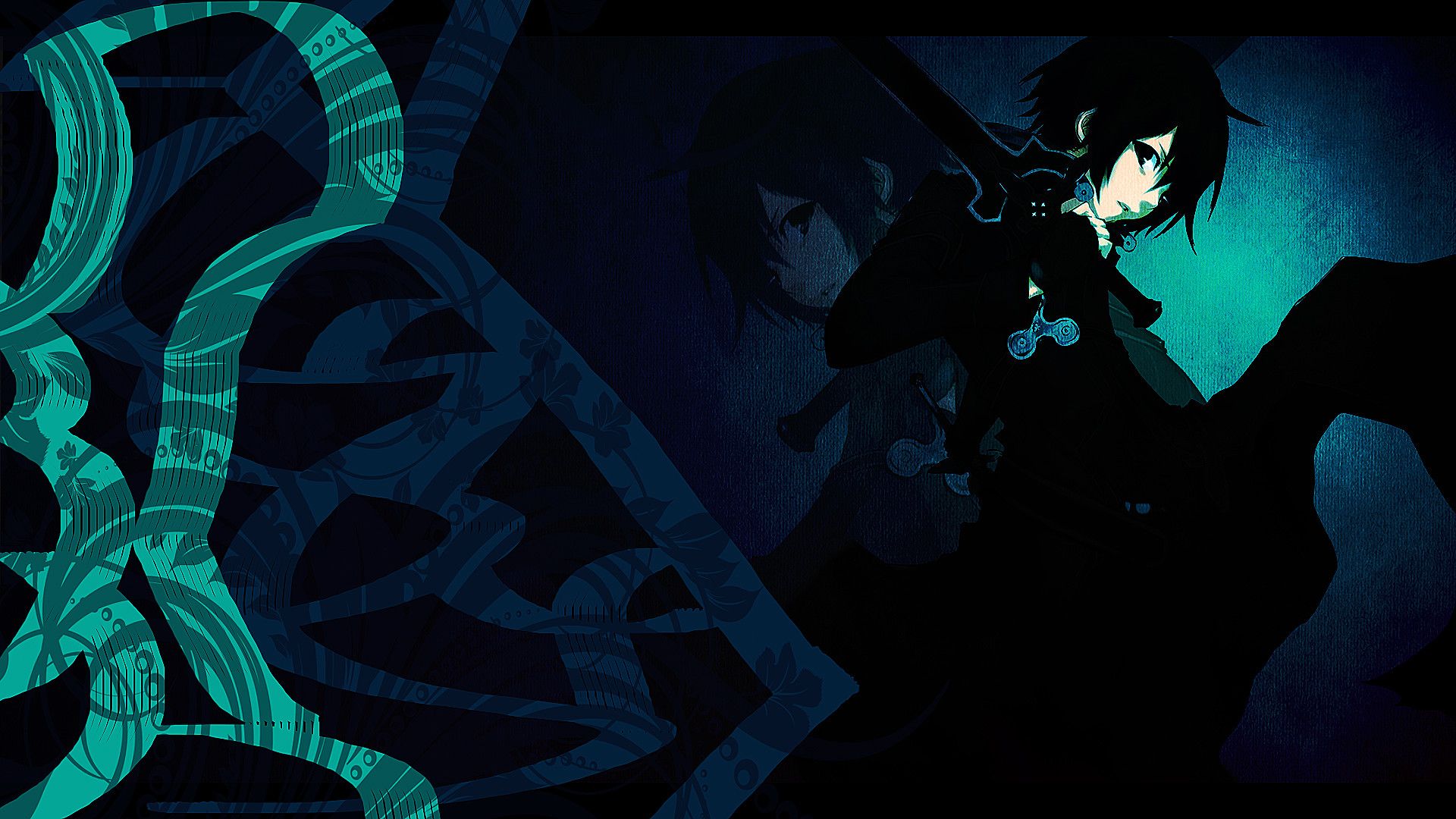Kirito Sword Art Online scuro, 1920x1080 Full HD, Laptop