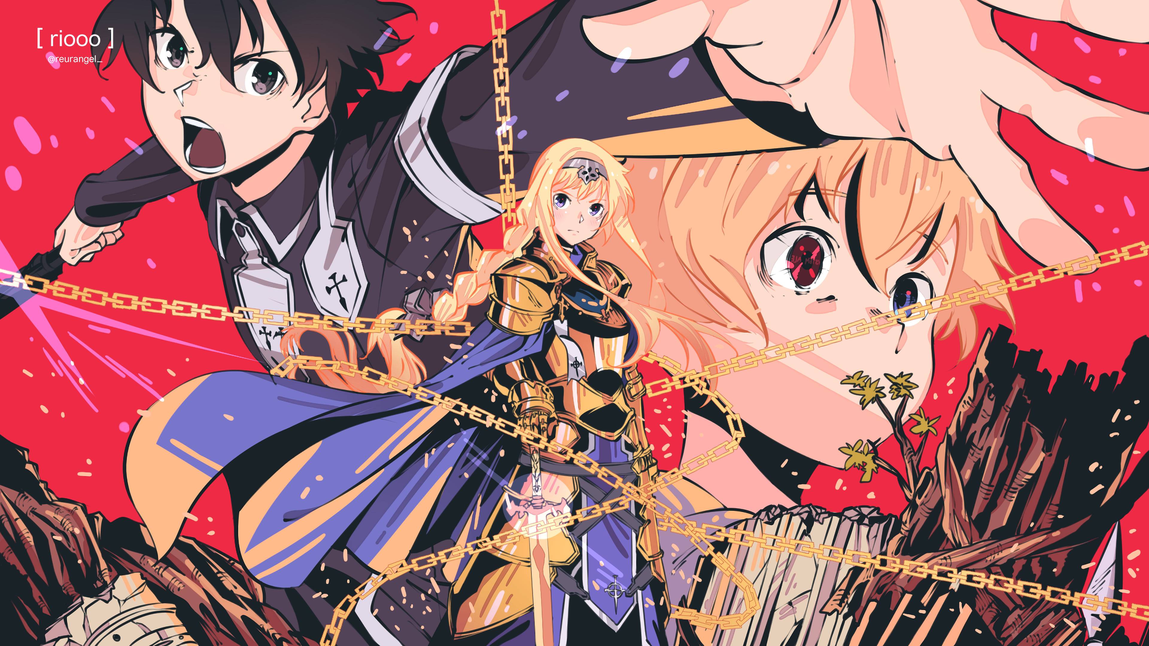 Eugeo Sword Art Online personaggi, 3840x2160 UHD, PC 4K