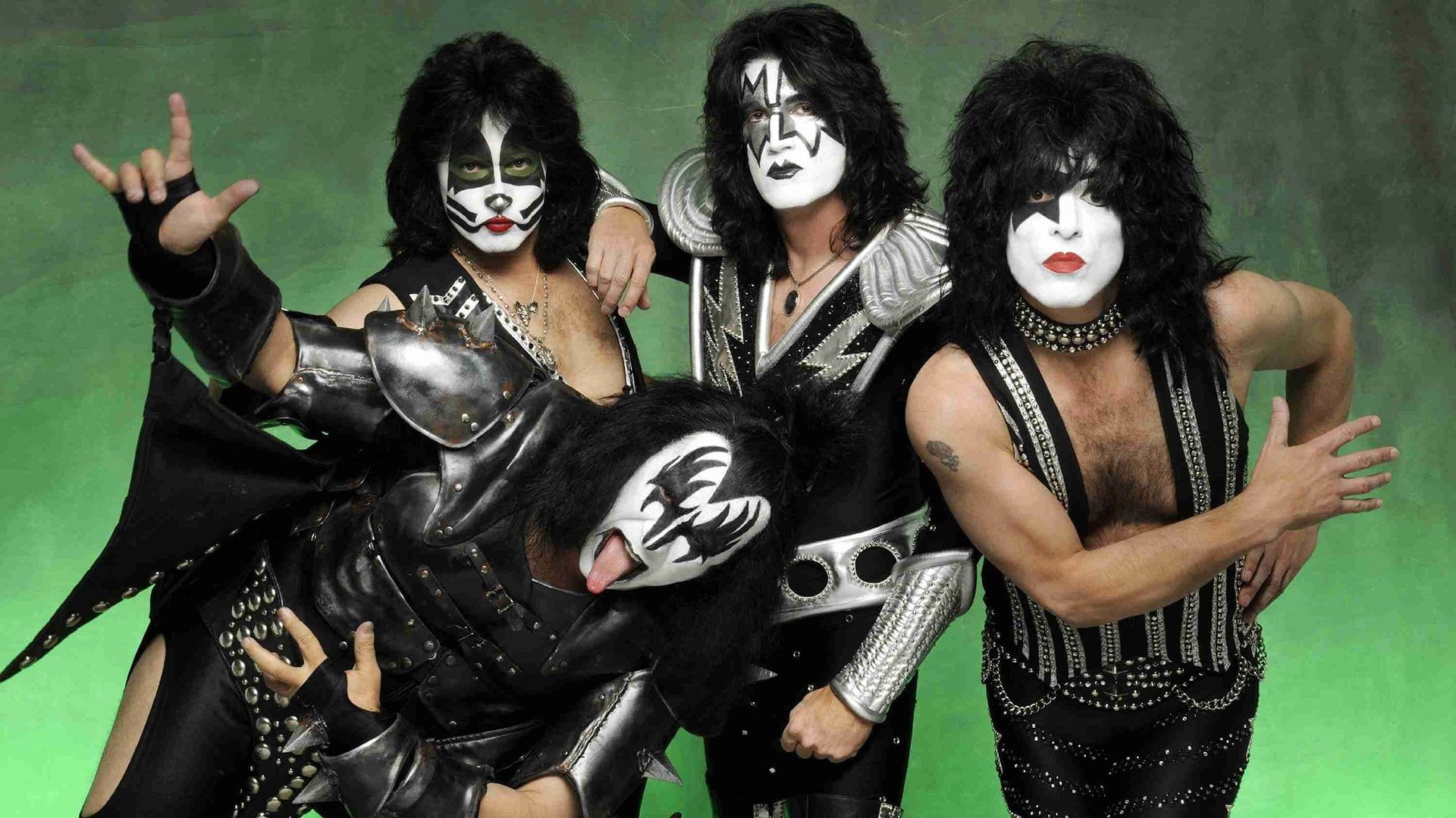 Band Kiss trucco scenico, 1920x1080 Full HD 1080p, PC