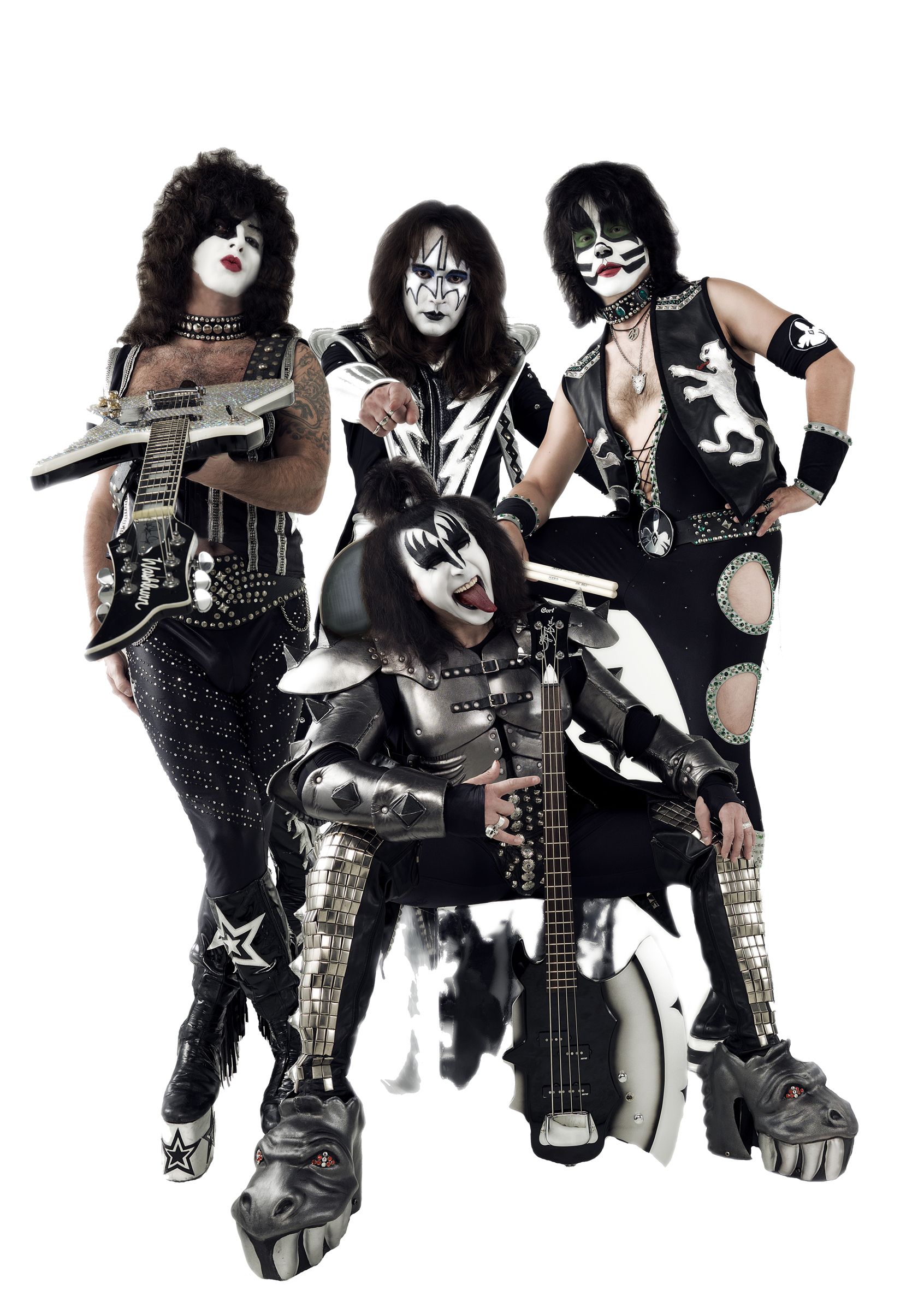 Banda Kiss trucco scenico, 1692x2362 Verticale, Mobile