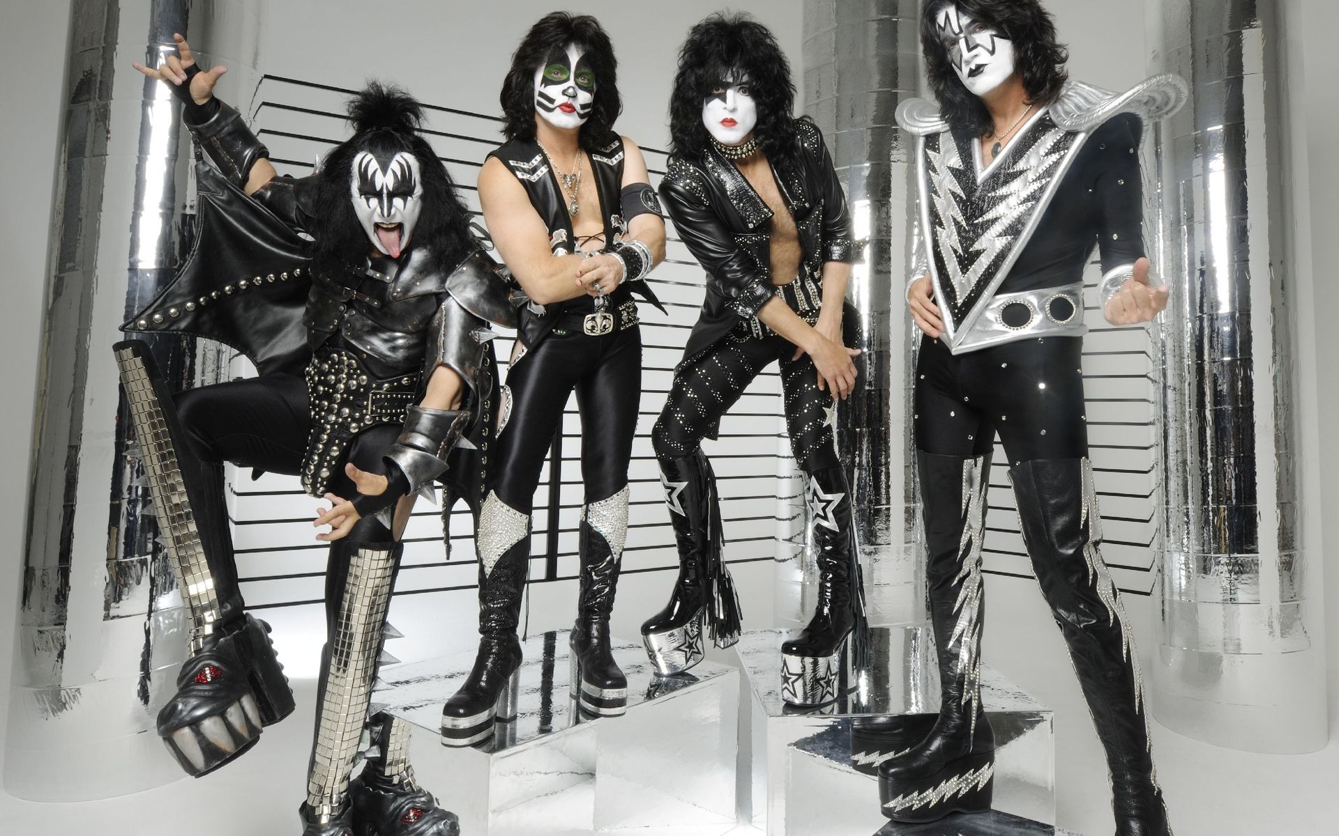 Banda Kiss trucco scenico, 1920x1200 Full HD+, iMac