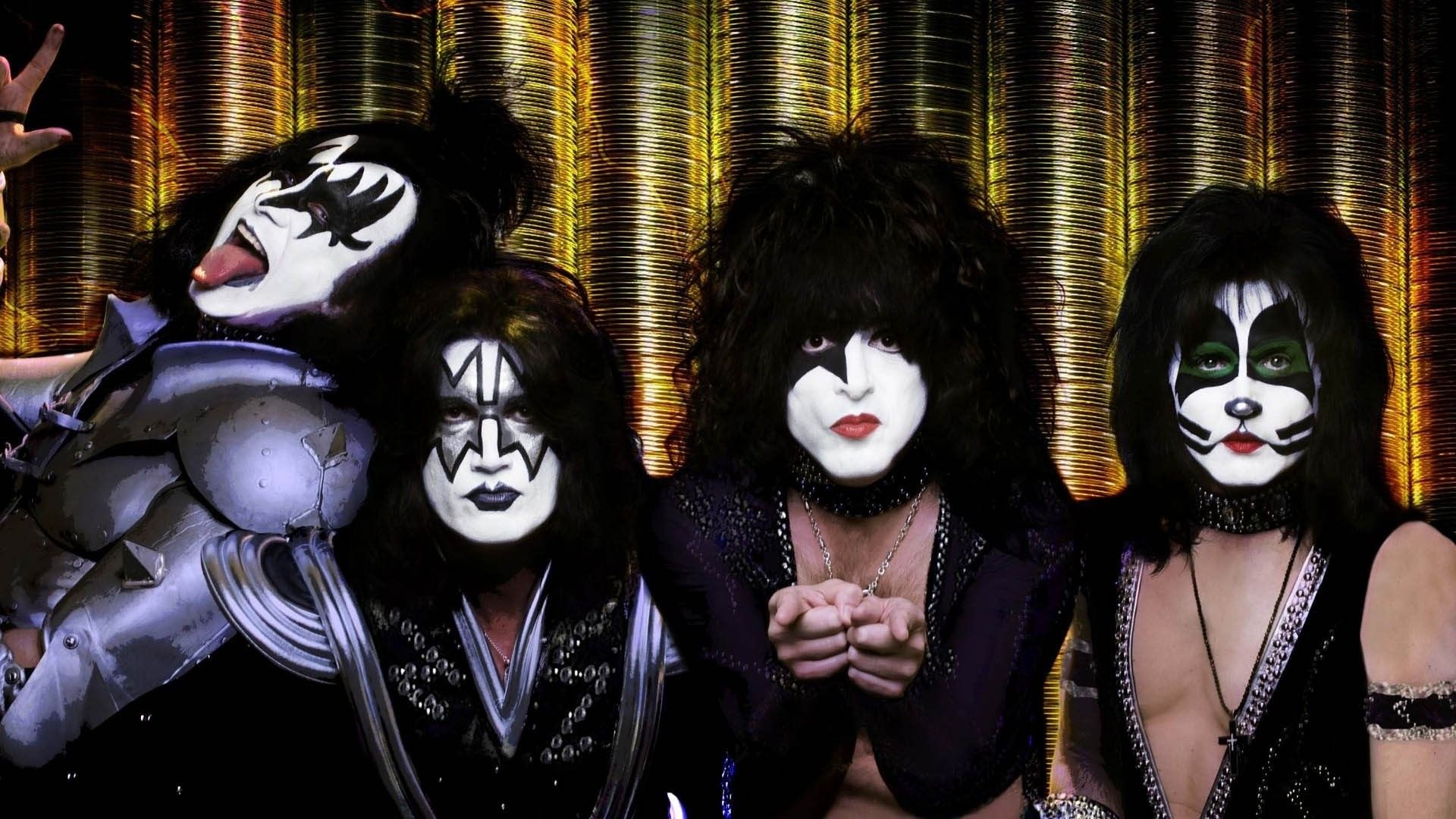 Membri band Kiss truccati, 1920x1080 Full HD, PC Desktop