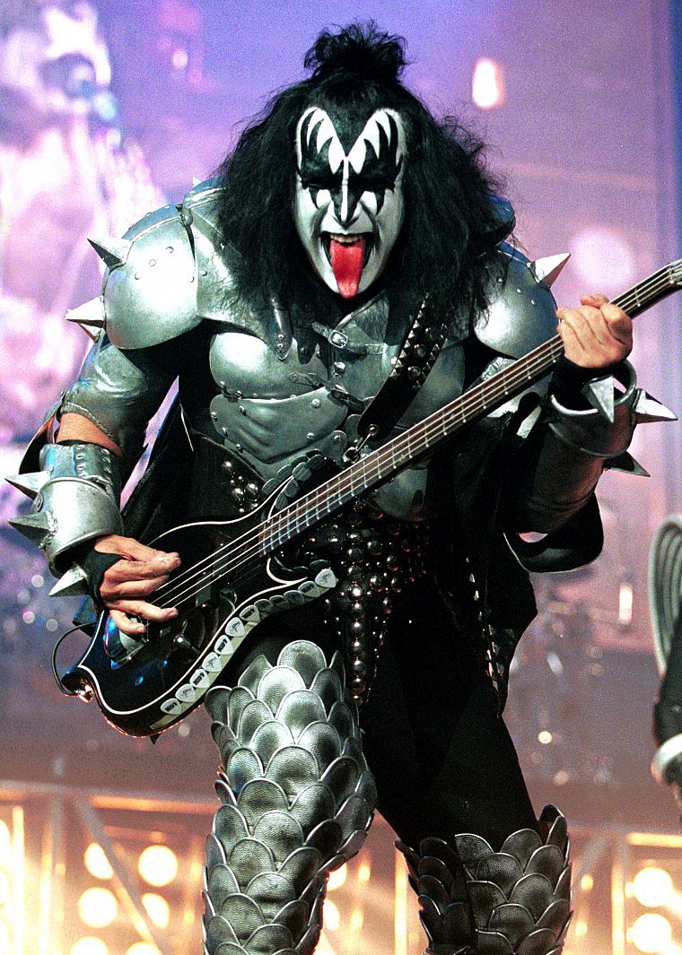 Gene Simmons band Kiss, 760x1065 Verticale, Telefono