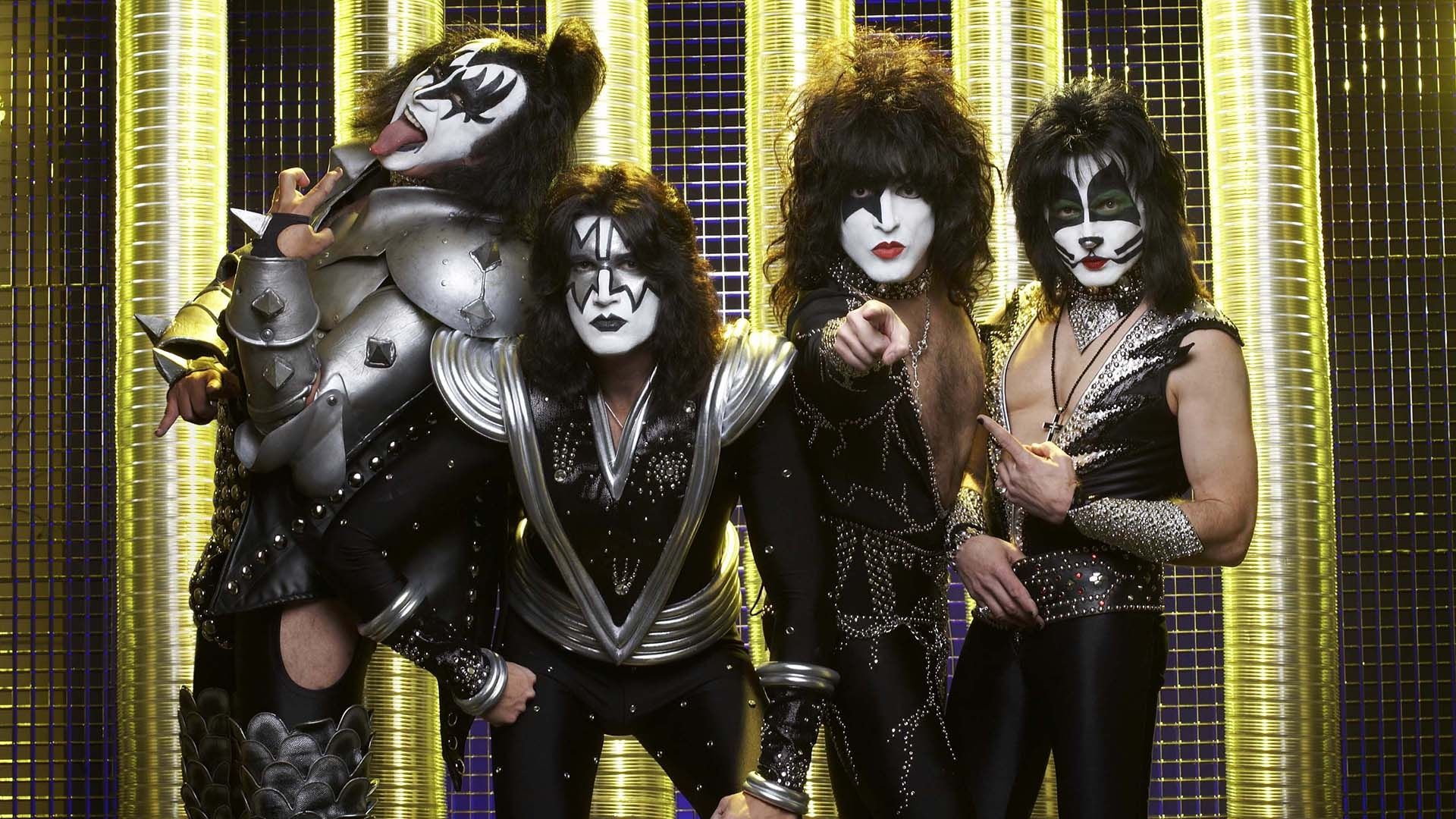 Band Kiss trucco scenico, 1920x1080 Full HD 1080p, Desktop