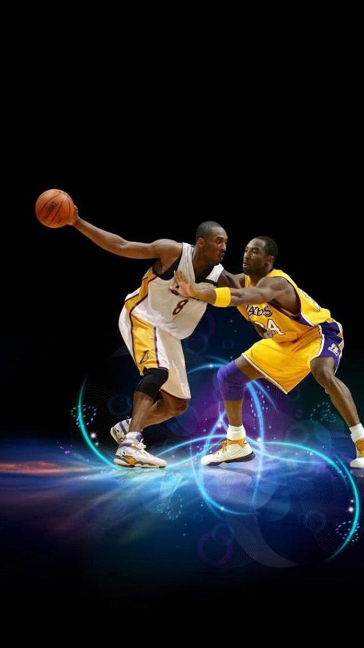 Kobe Bryant basket Lakers, 750x1334 Full HD Verticale, iPhone Air