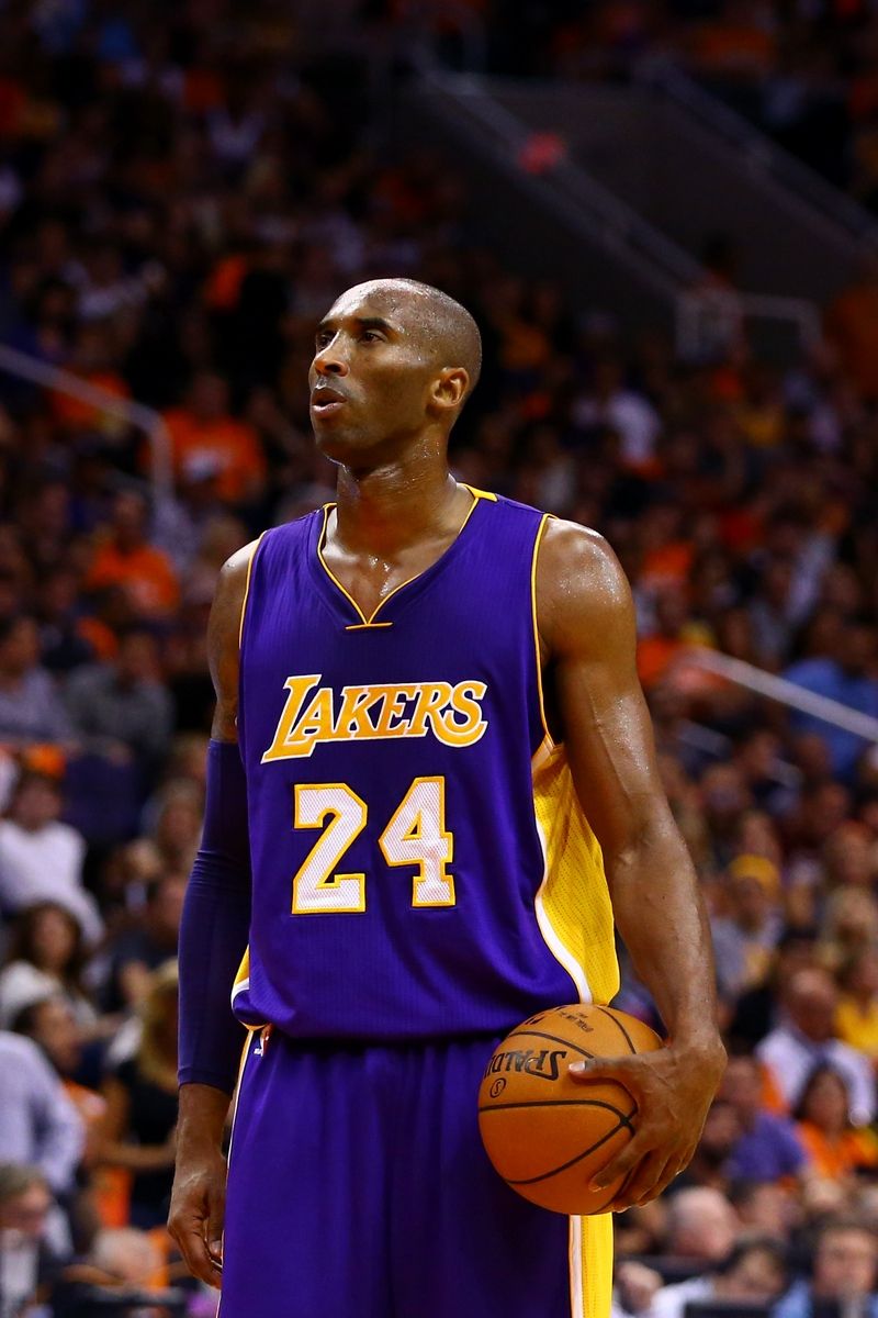 Kobe Bryant Lakers basket, Los Angeles Lakers, 800x1200 Full HD Verticale, iPhone Pro
