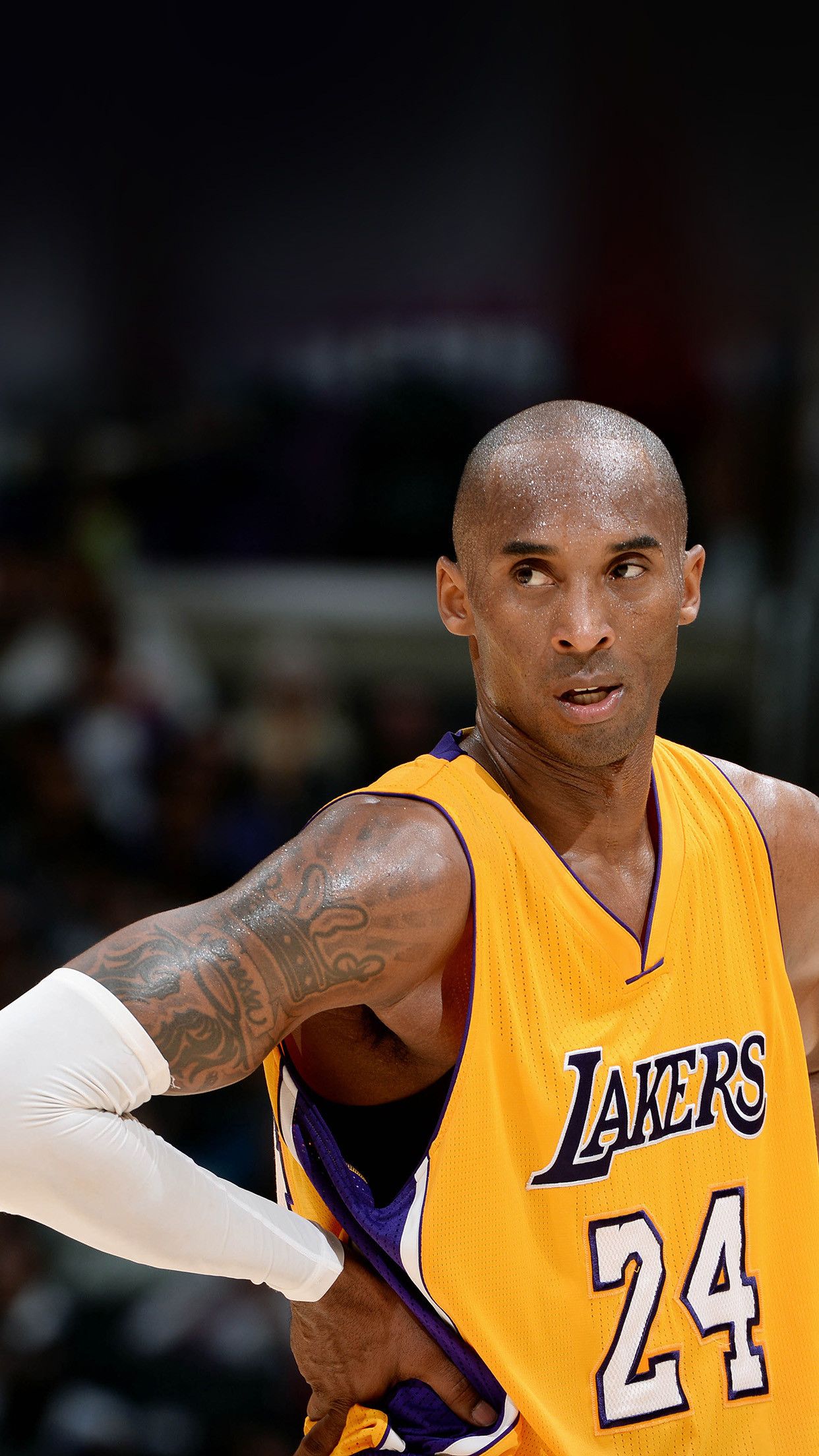Kobe Bryant maglia Lakers, 1242x2208 Verticale, iPhone Air