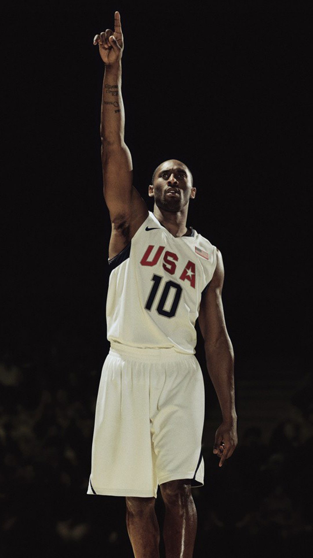 Kobe Bryant maglia USA, 1080x1920 Full HD Verticale, iPhone Pro Max