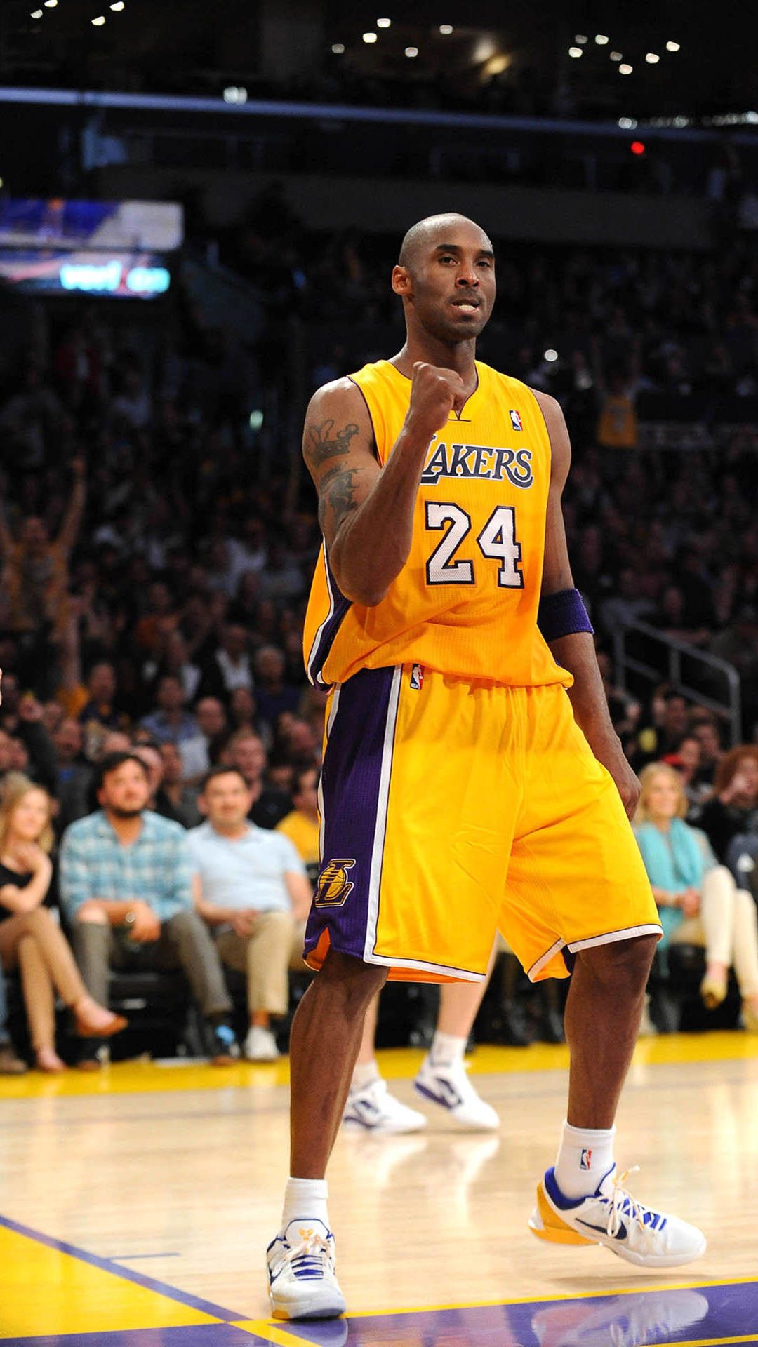 Kobe Bryant Lakers campo, Los Angeles Lakers, 1080x1920 Full HD Verticale, iPhone Plus