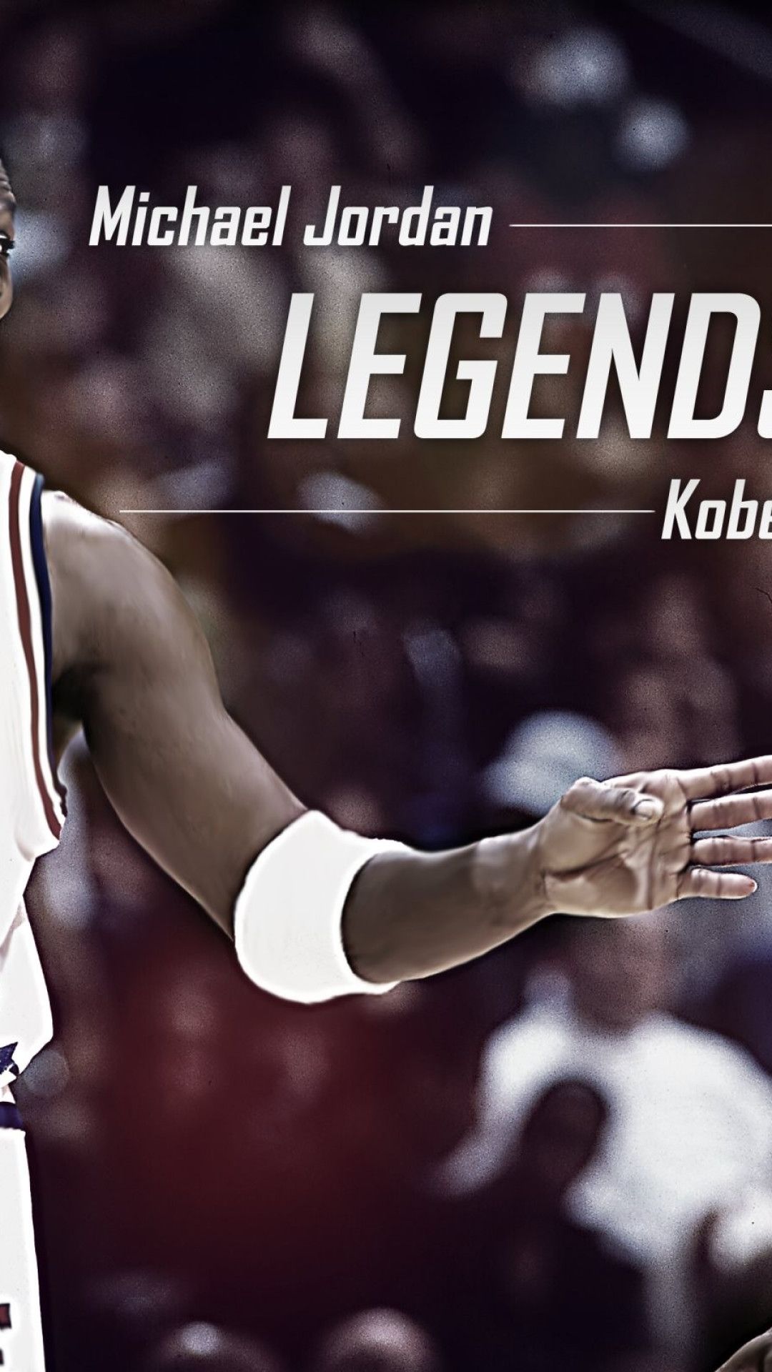 Michael Jordan Legends basket, Chicago Bulls, 1080x1920 Verticale, iPhone Air
