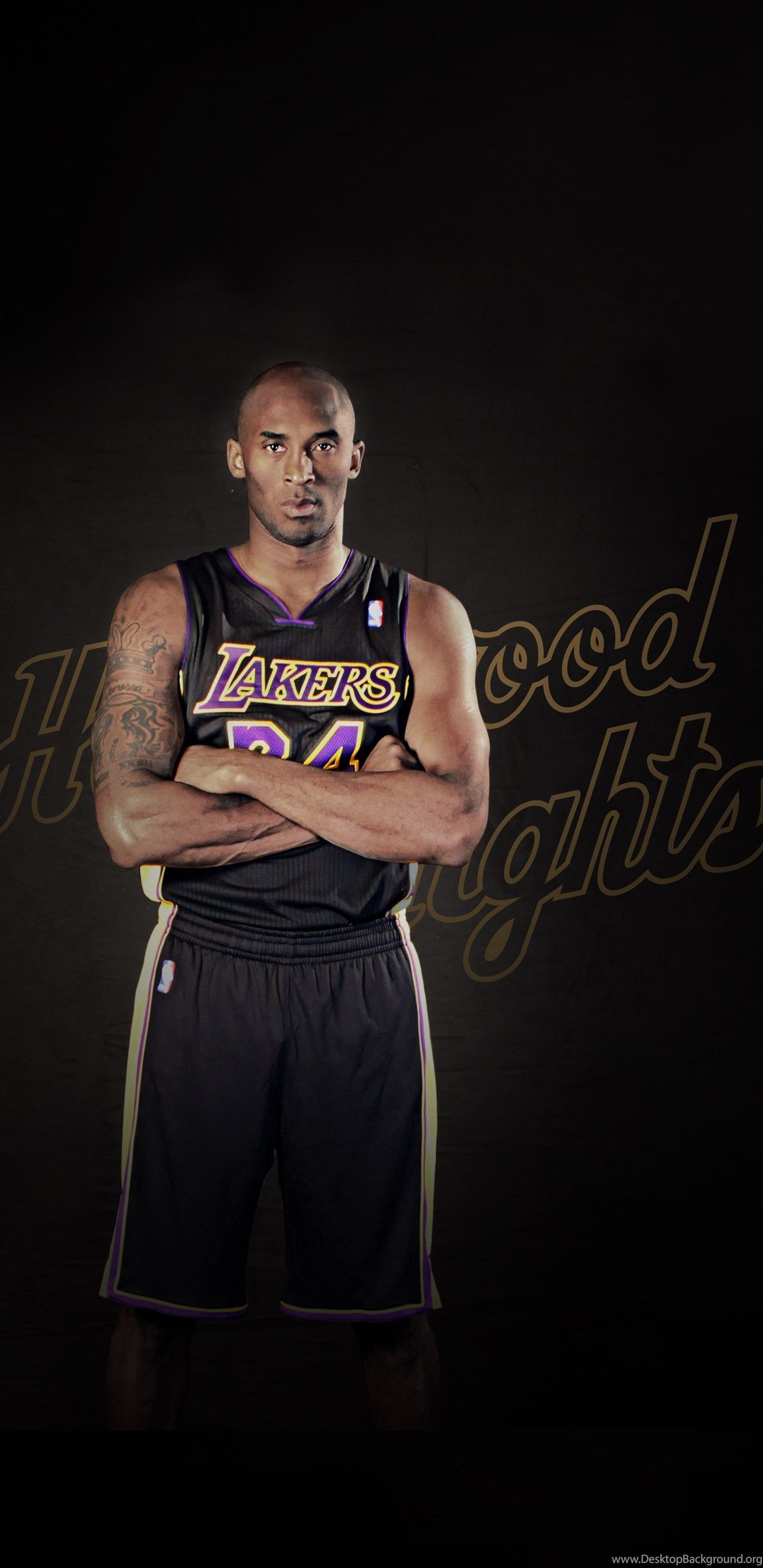 Kobe Bryant Lakers divisa nera, 1440x2960 Full HD Verticale, iPhone Pro Max