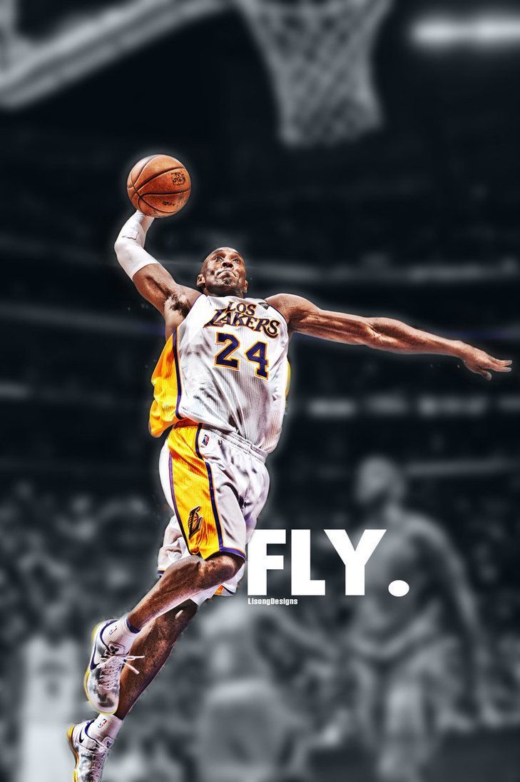 Kobe Bryant Lakers schiacciata, 729x1095 Full HD Verticale, iPhone Air