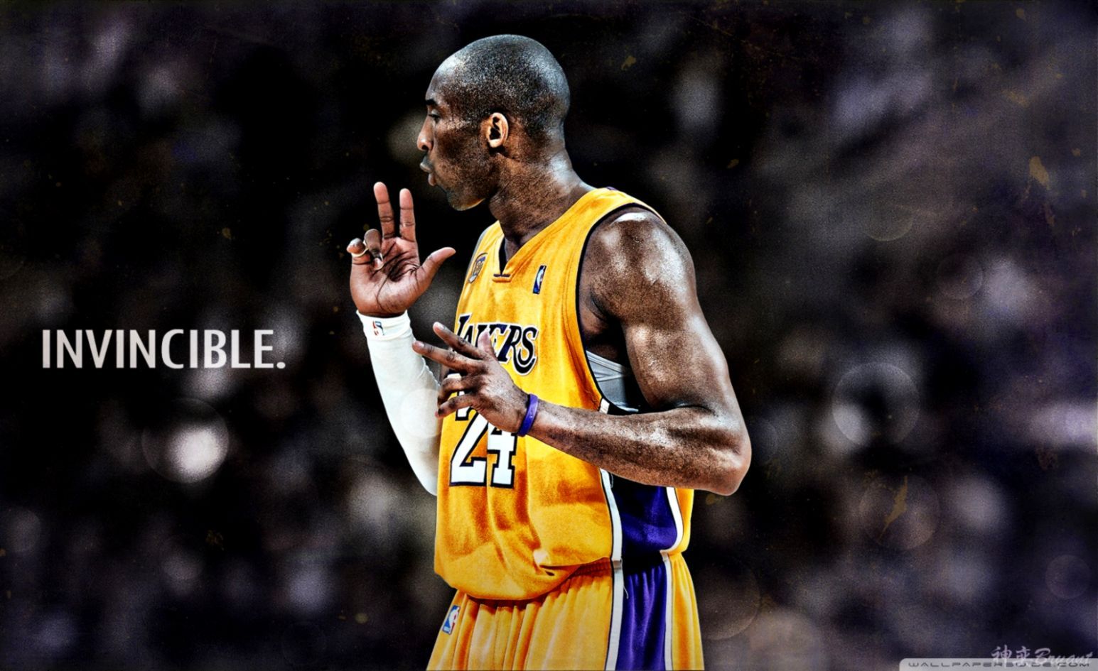Kobe Bryant Lakers basket, 1545x945 720p, PC