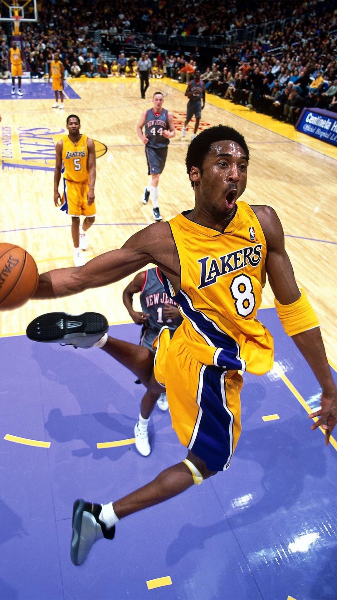 Kobe Bryant Lakers basket, 1152x864 HD, iMac
