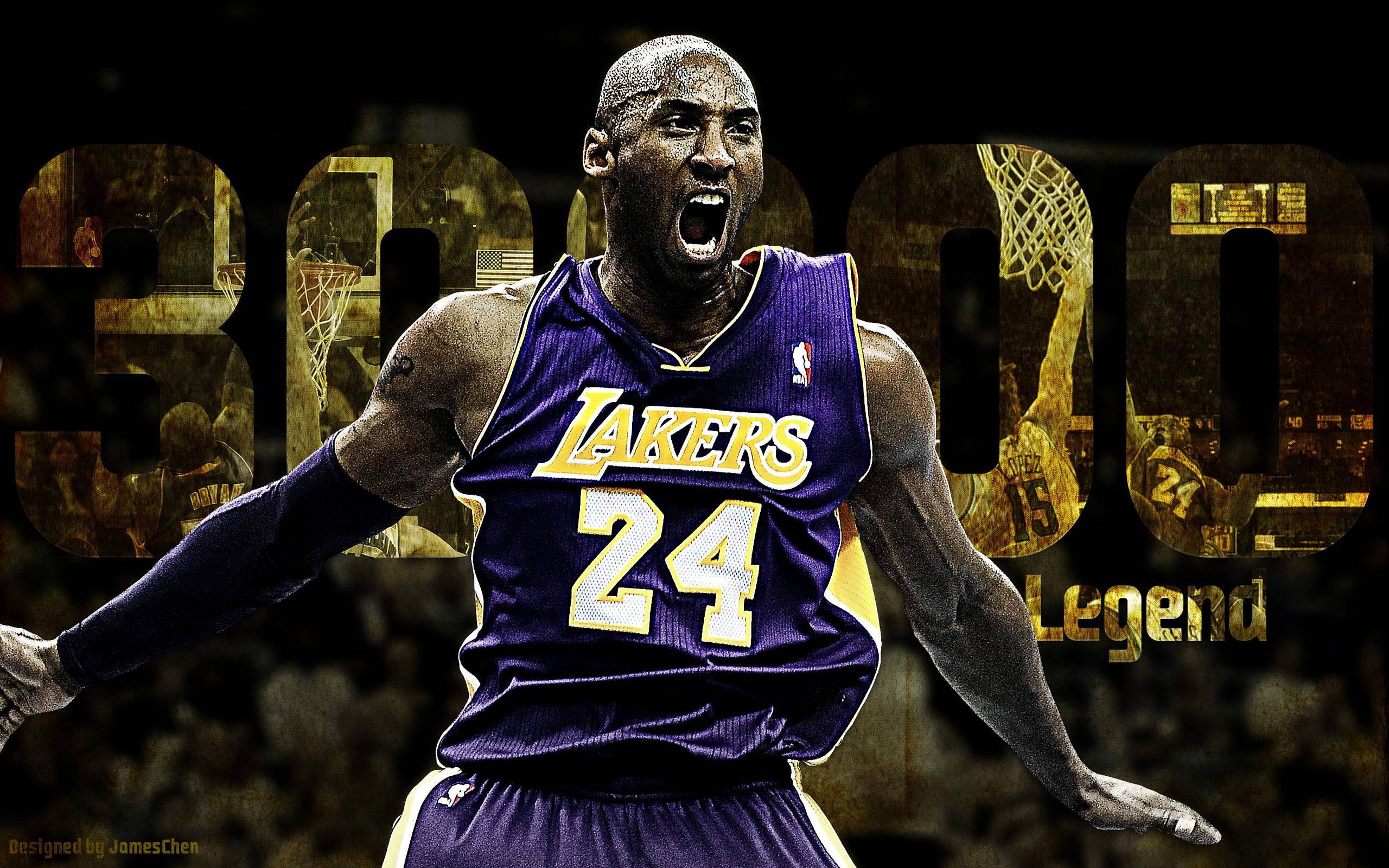 Kobe Bryant Lakers celebrazione, 2560x1600 WQXGA, MacBook Pro