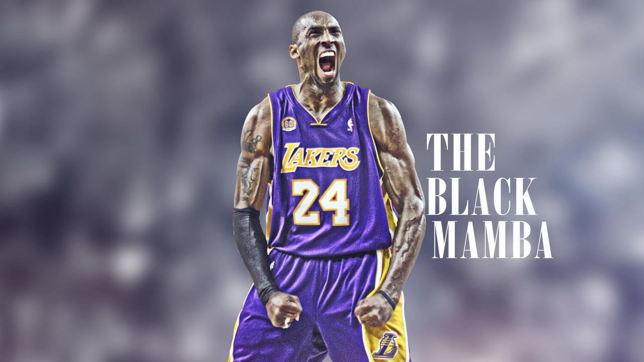 Kobe Bryant Lakers Black Mamba, 1280x720 720p, PC