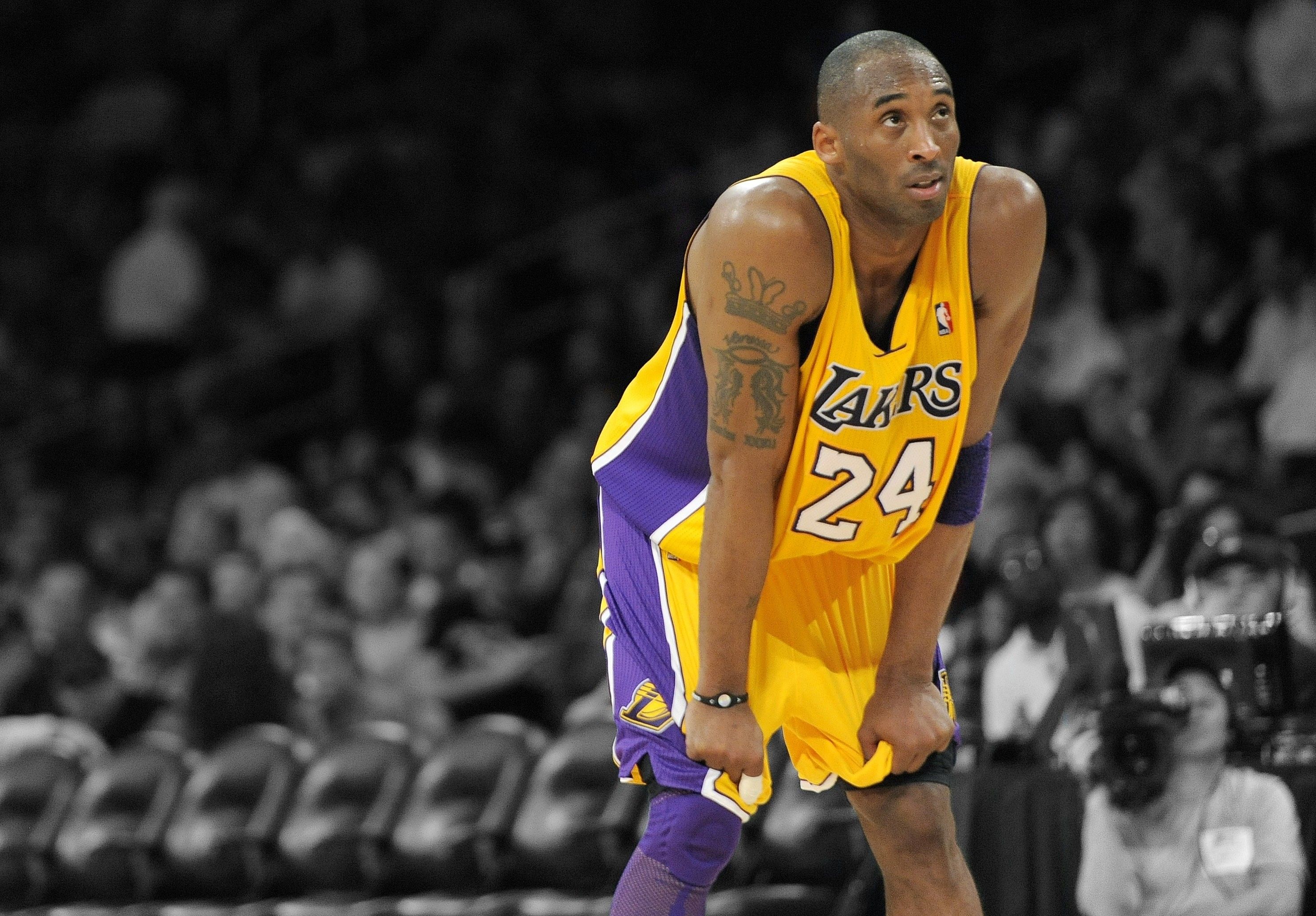 Kobe Bryant Lakers basket, 2965x2064 2K, Laptop