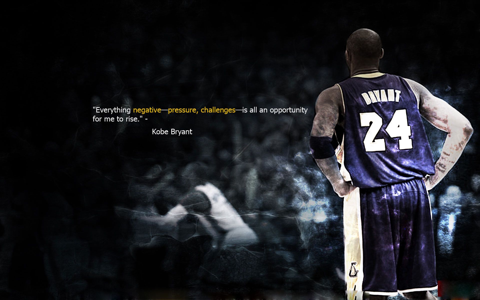 Kobe Bryant maglia numero 24, Los Angeles Lakers, 1920x1200 Full HD+, Desktop