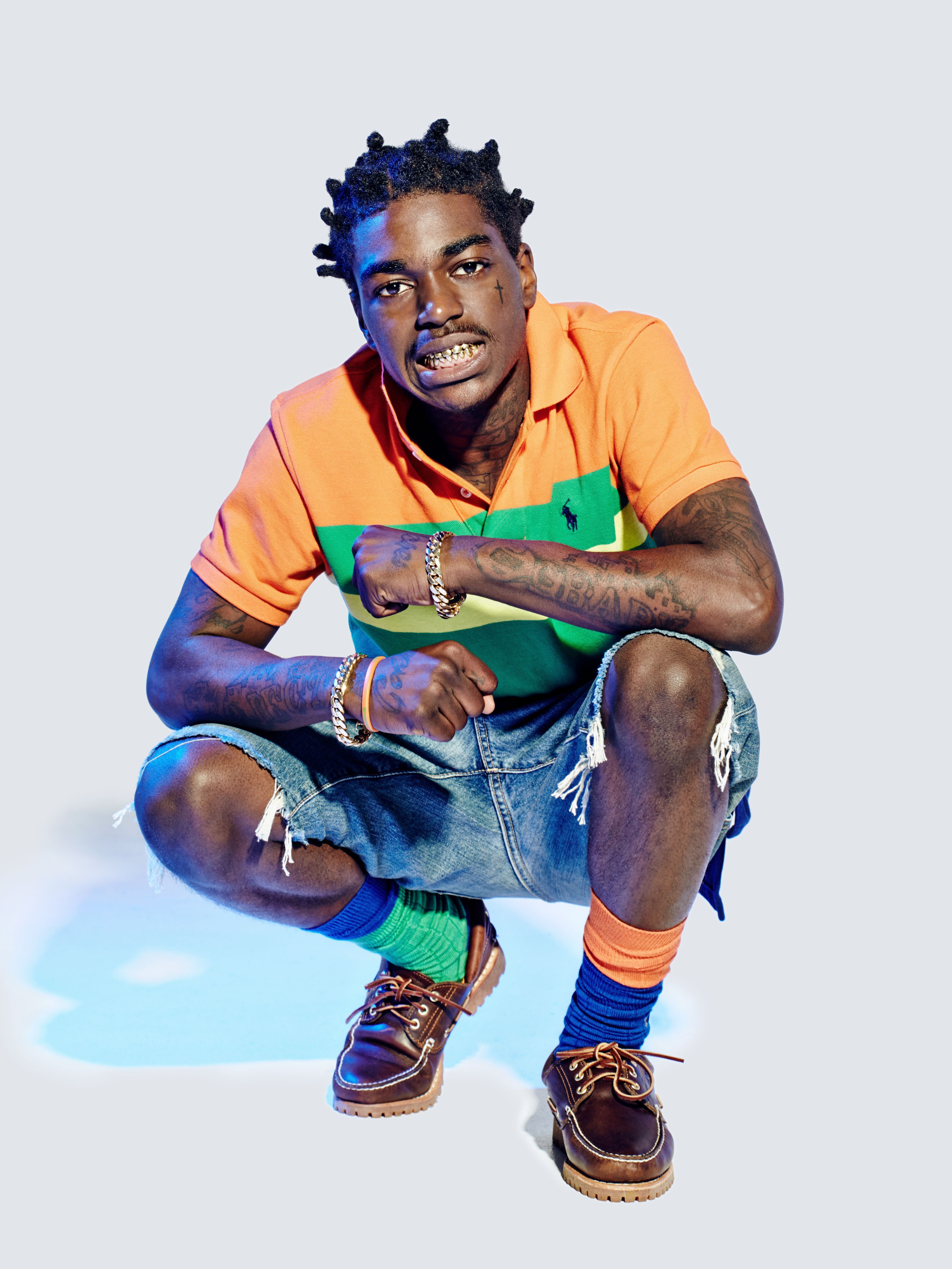 Kodak Black rapper accovacciato, 3619x4825 Full HD Verticale, iPhone